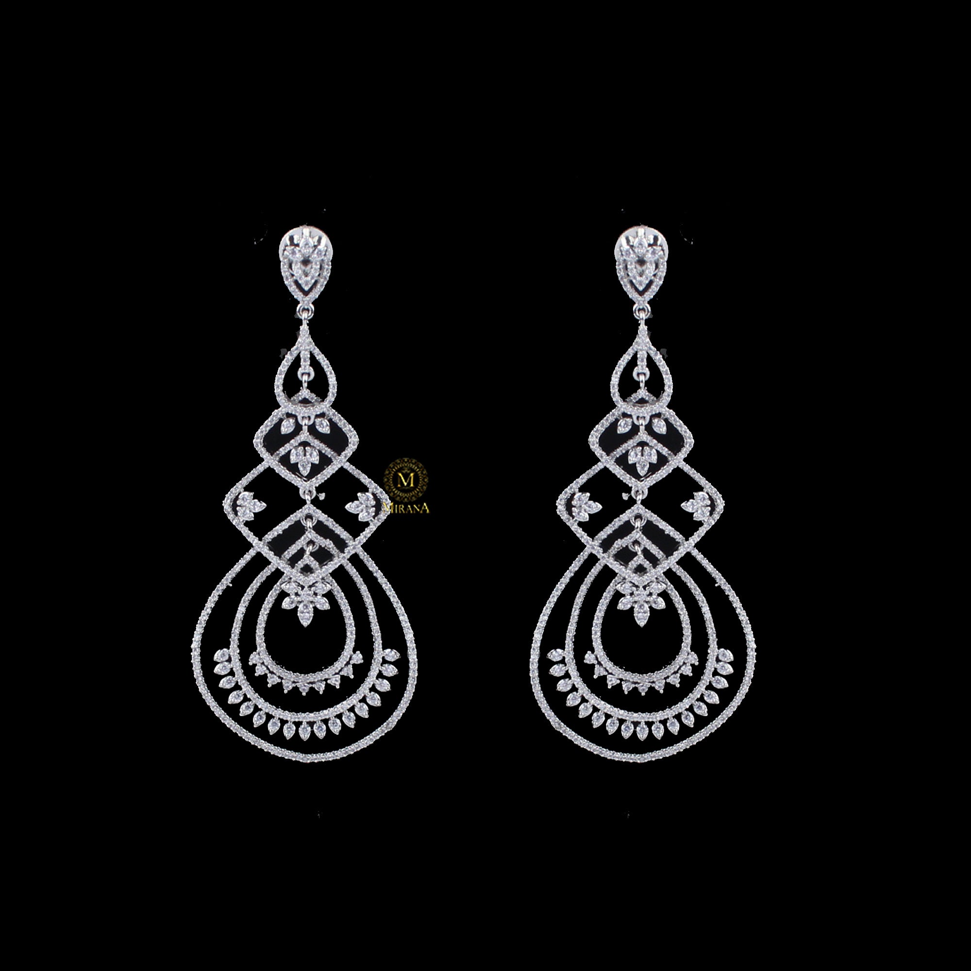 Mia CZ Designer Earrings