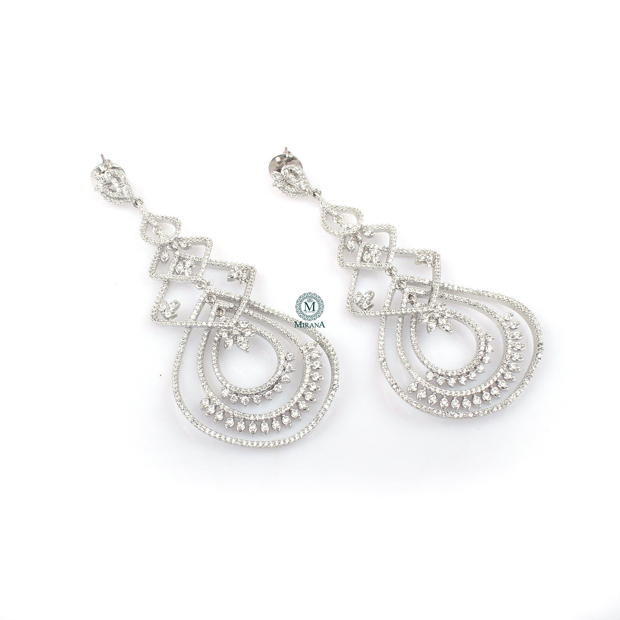 Mia CZ Designer Earrings