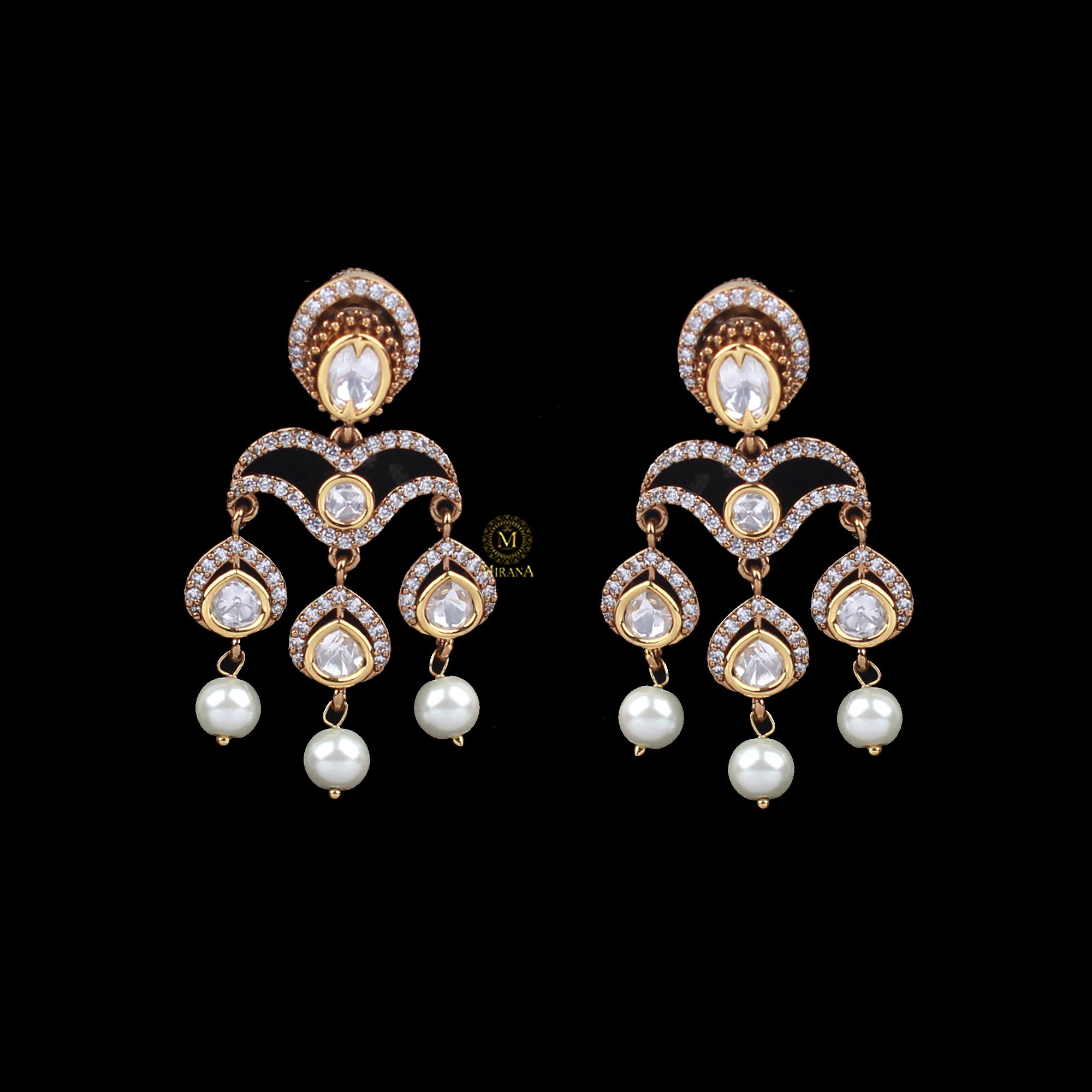 Nidhi Polki Designer Earrings