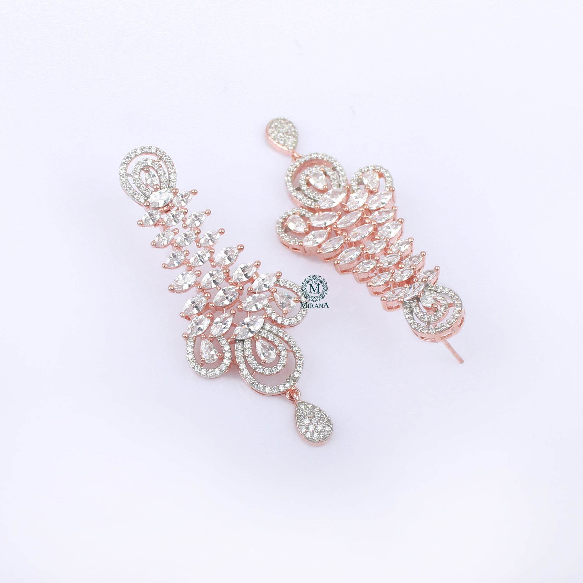 Niya CZ Designer Earrings