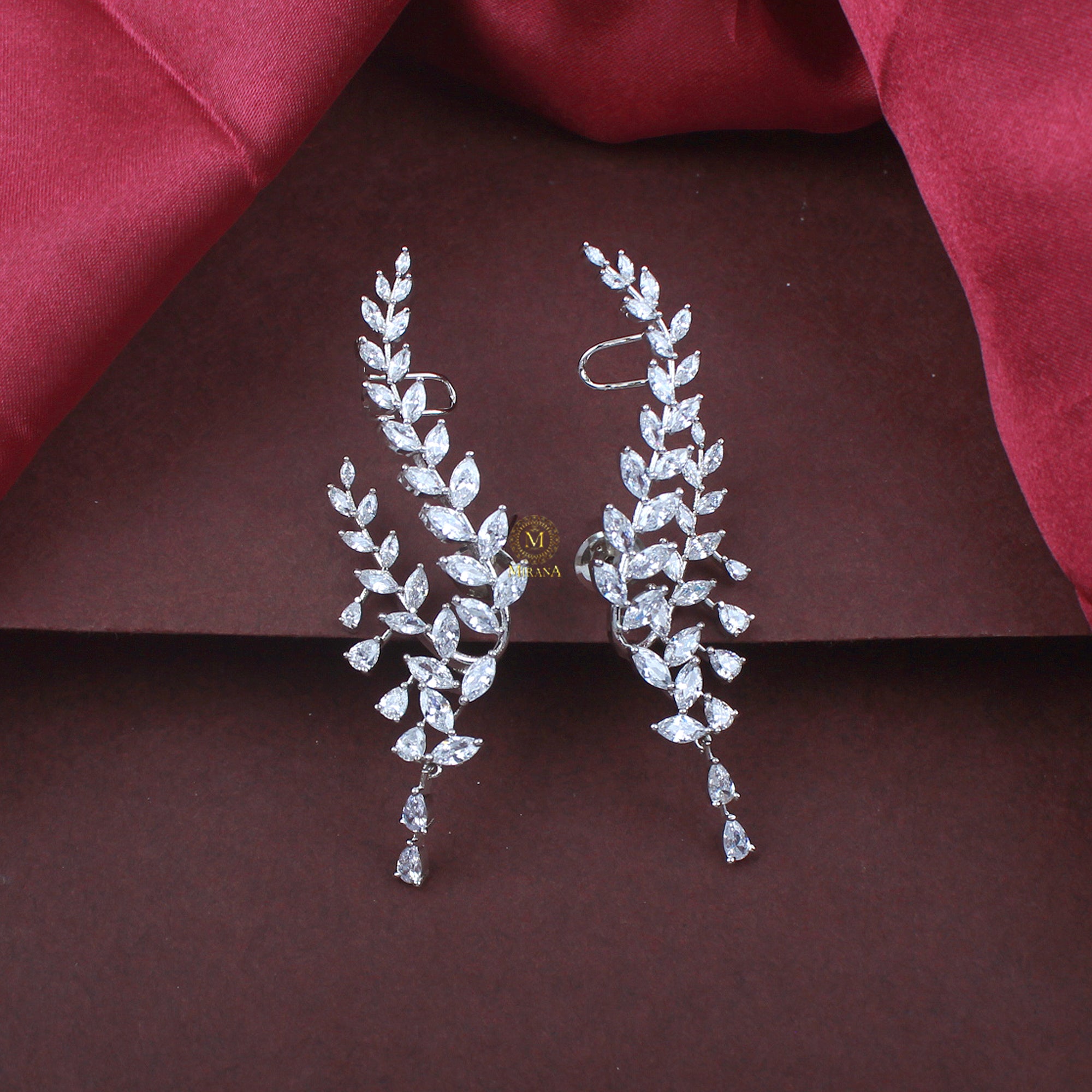 Aria CZ Designer Earcuffs