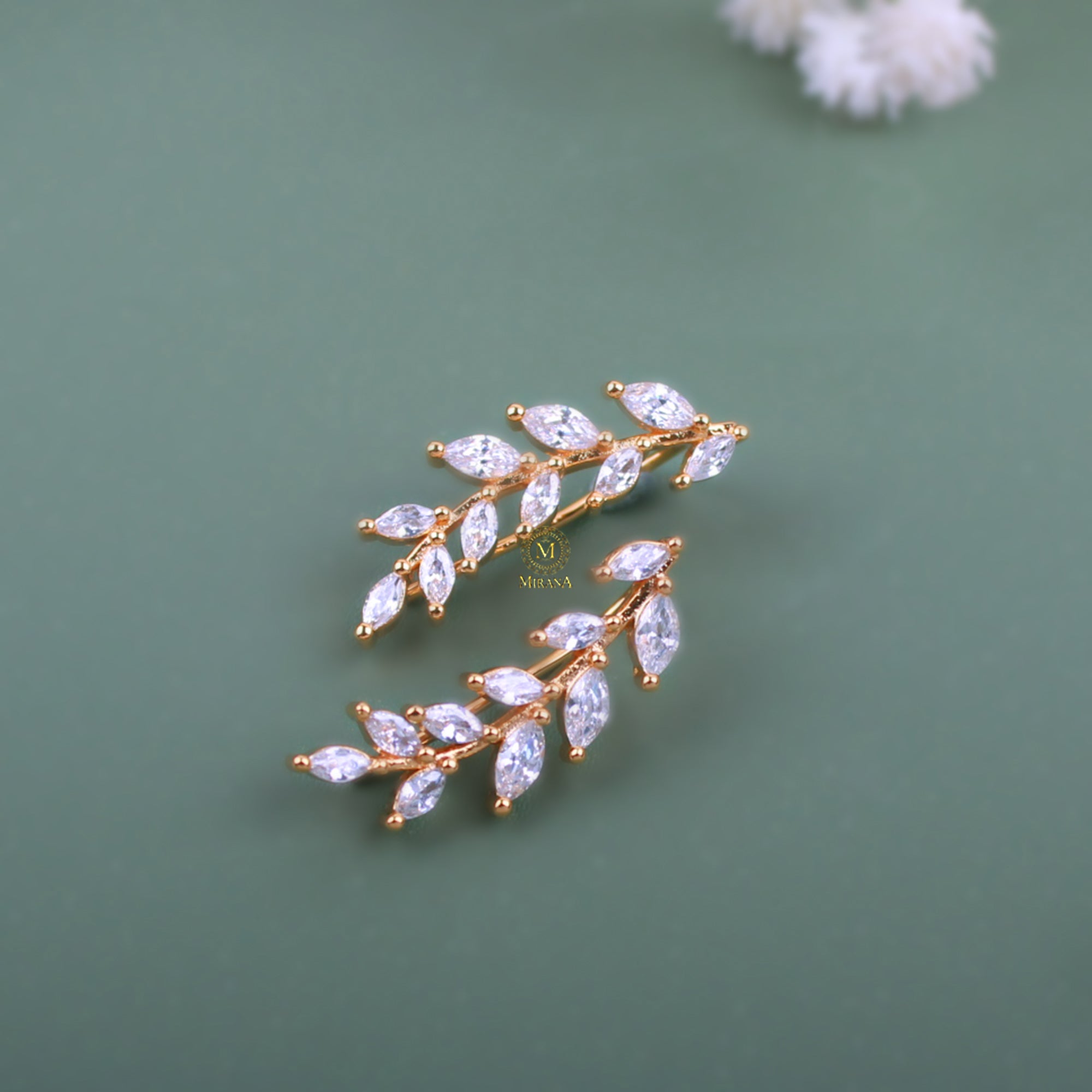 kyra  CZ Designer Earcuffs