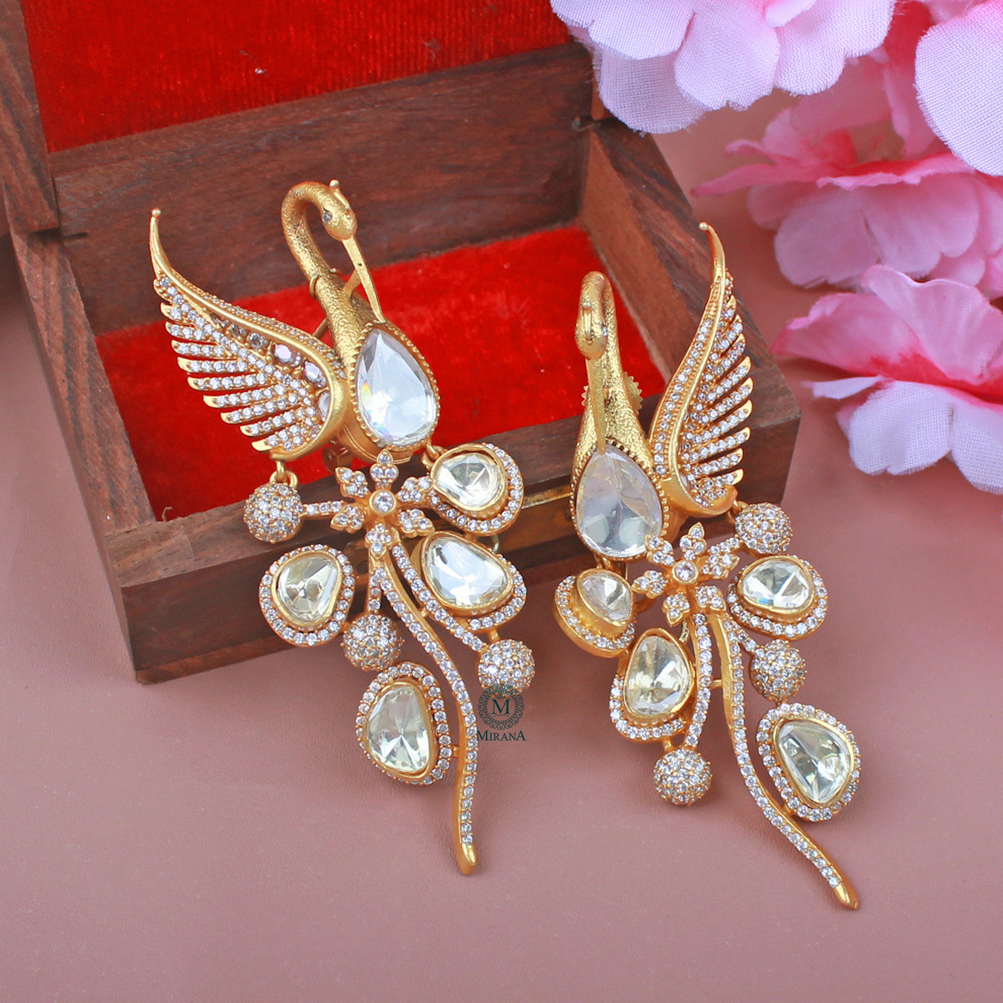 Shalvi Moissanite Designer Earrings