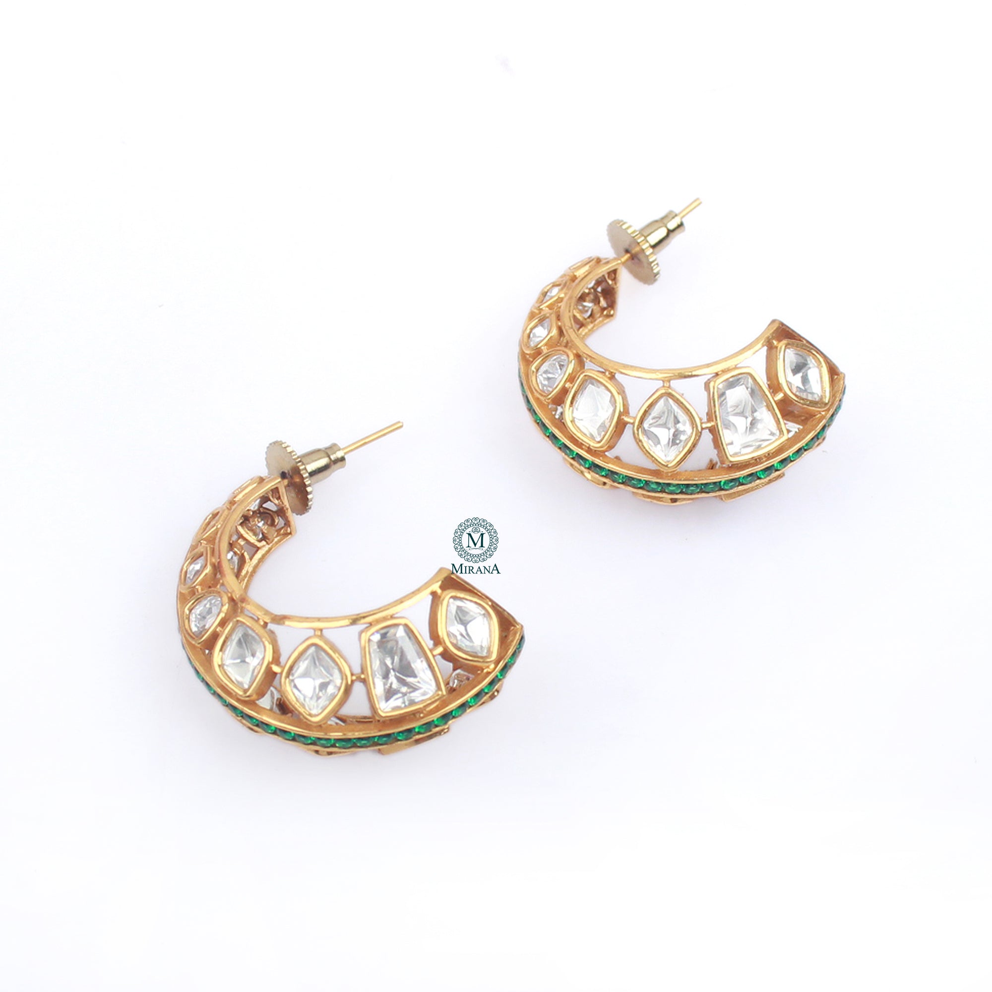 Urvi Polki Designer Earrings
