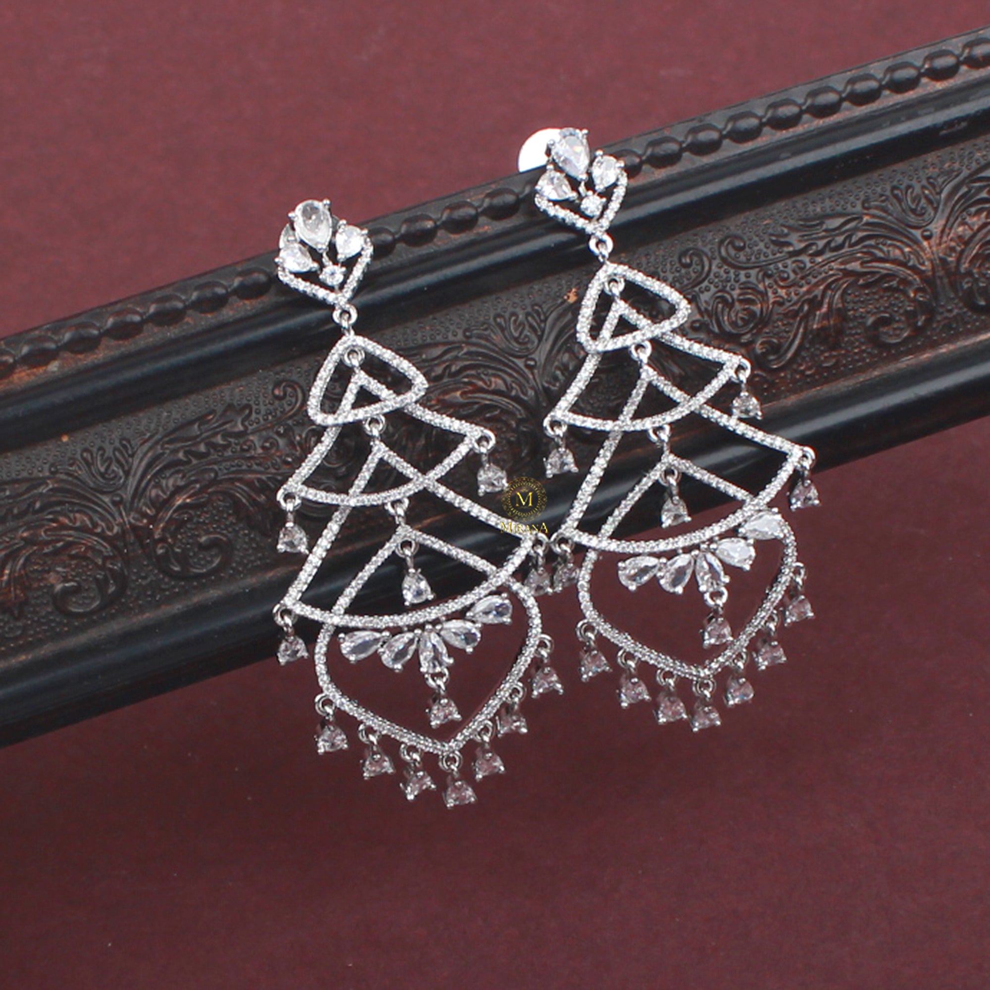 Triya CZ Designer Earrings