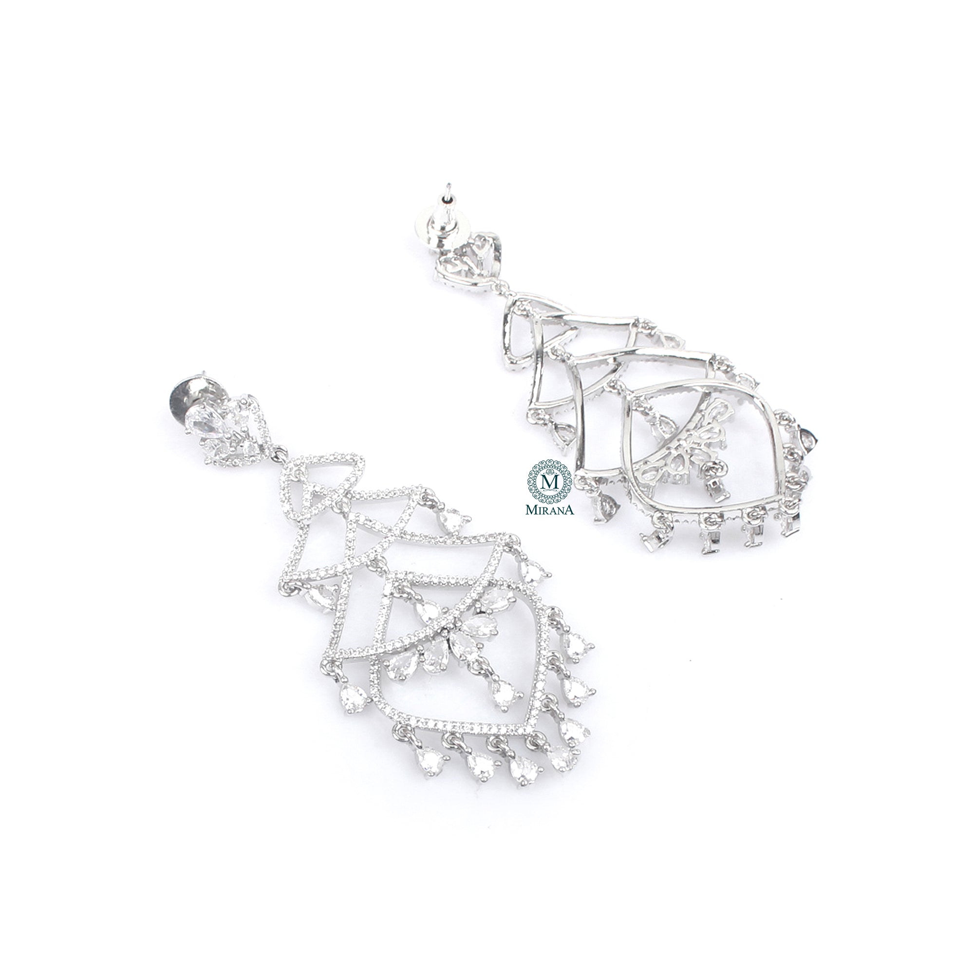 Triya CZ Designer Earrings