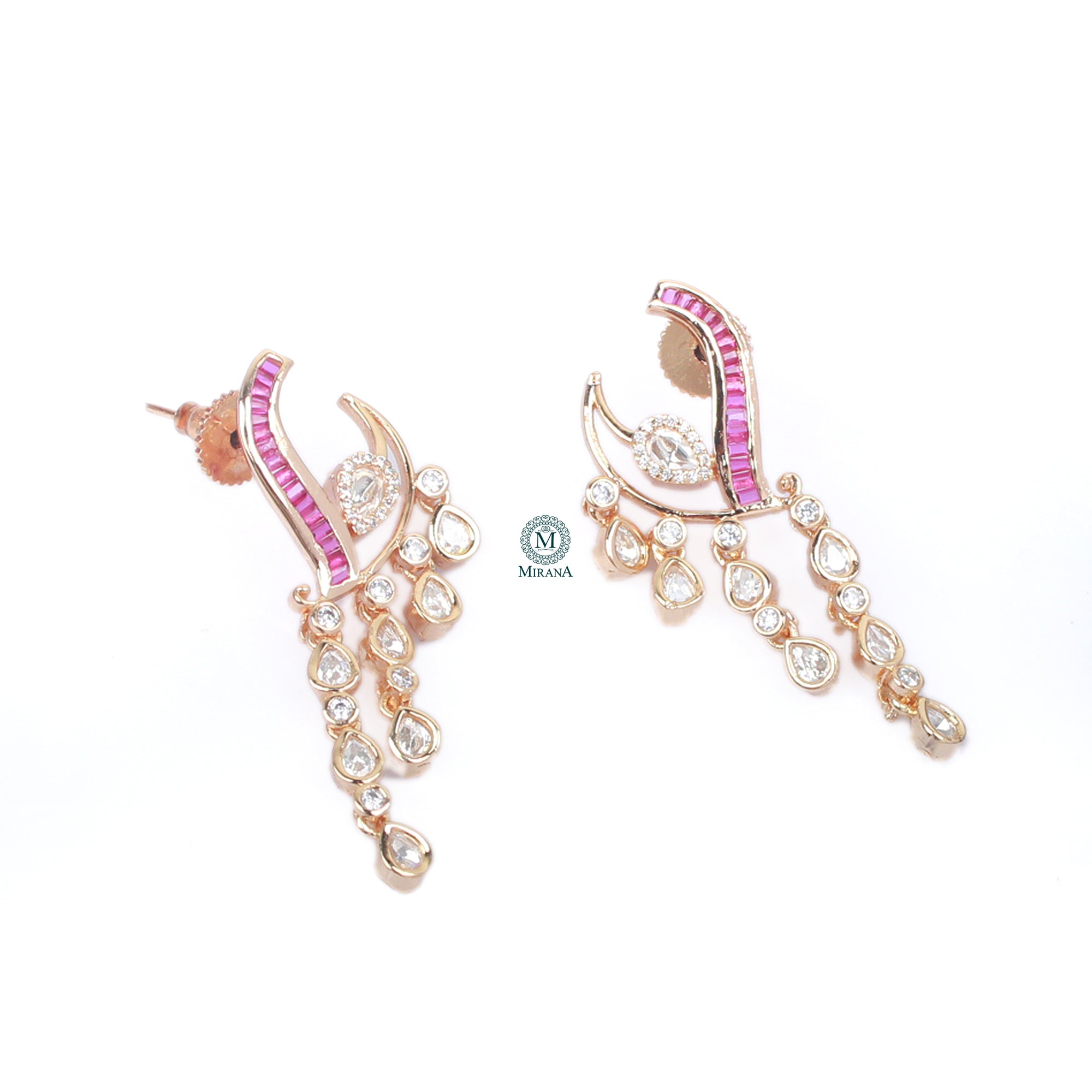 Kavika Polki Designer Earrings