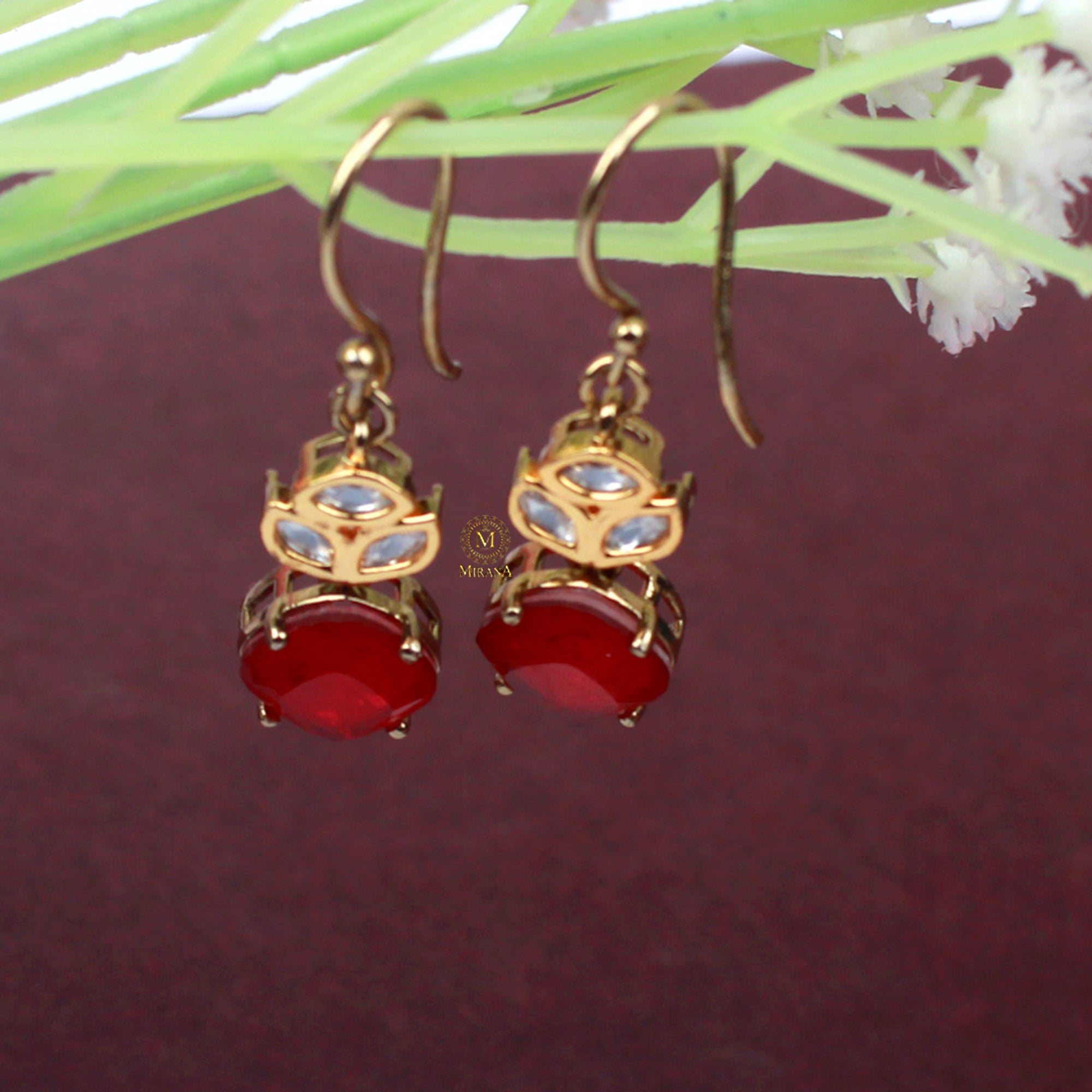Tushi Polki Designer Earrings