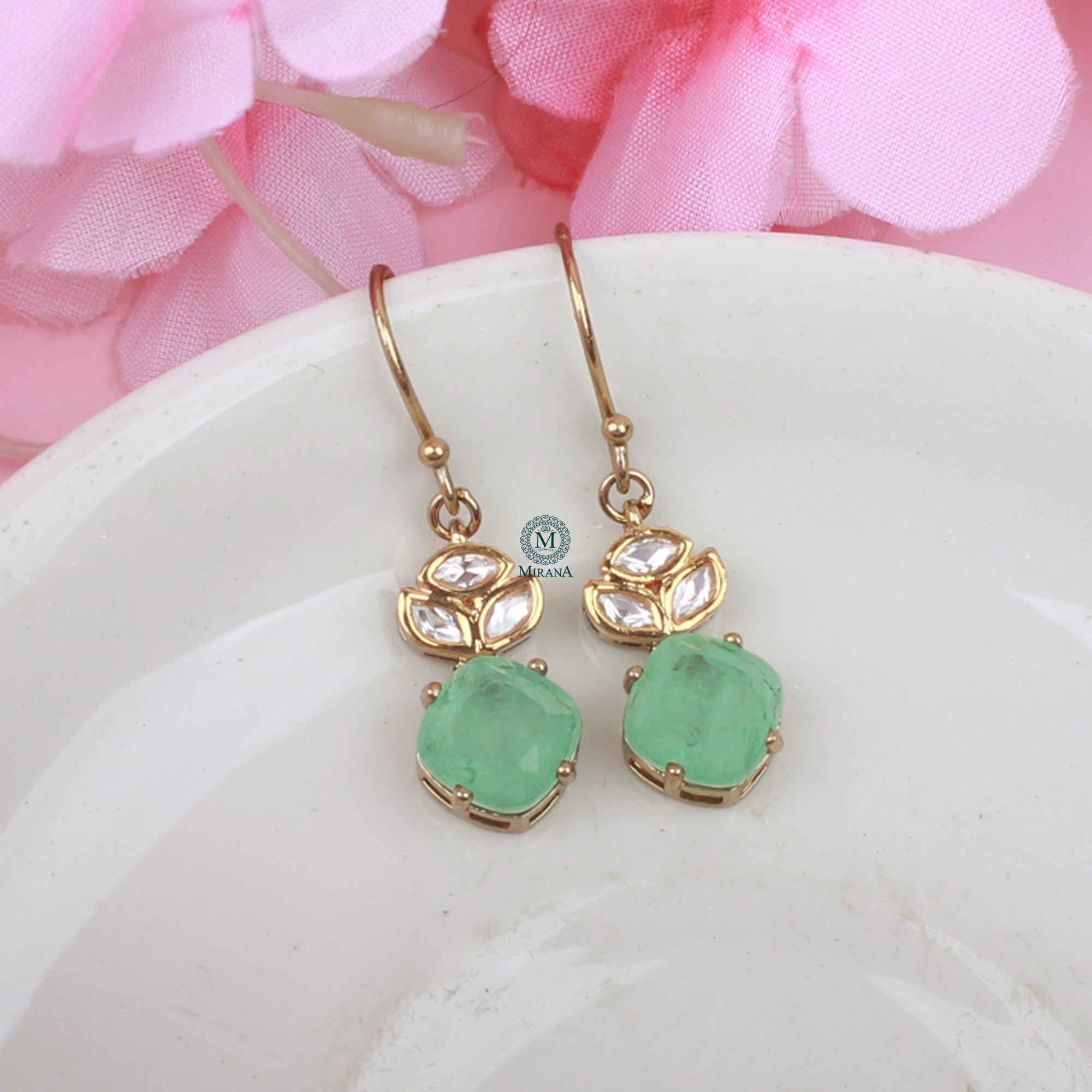 Tushi Polki Designer Earrings