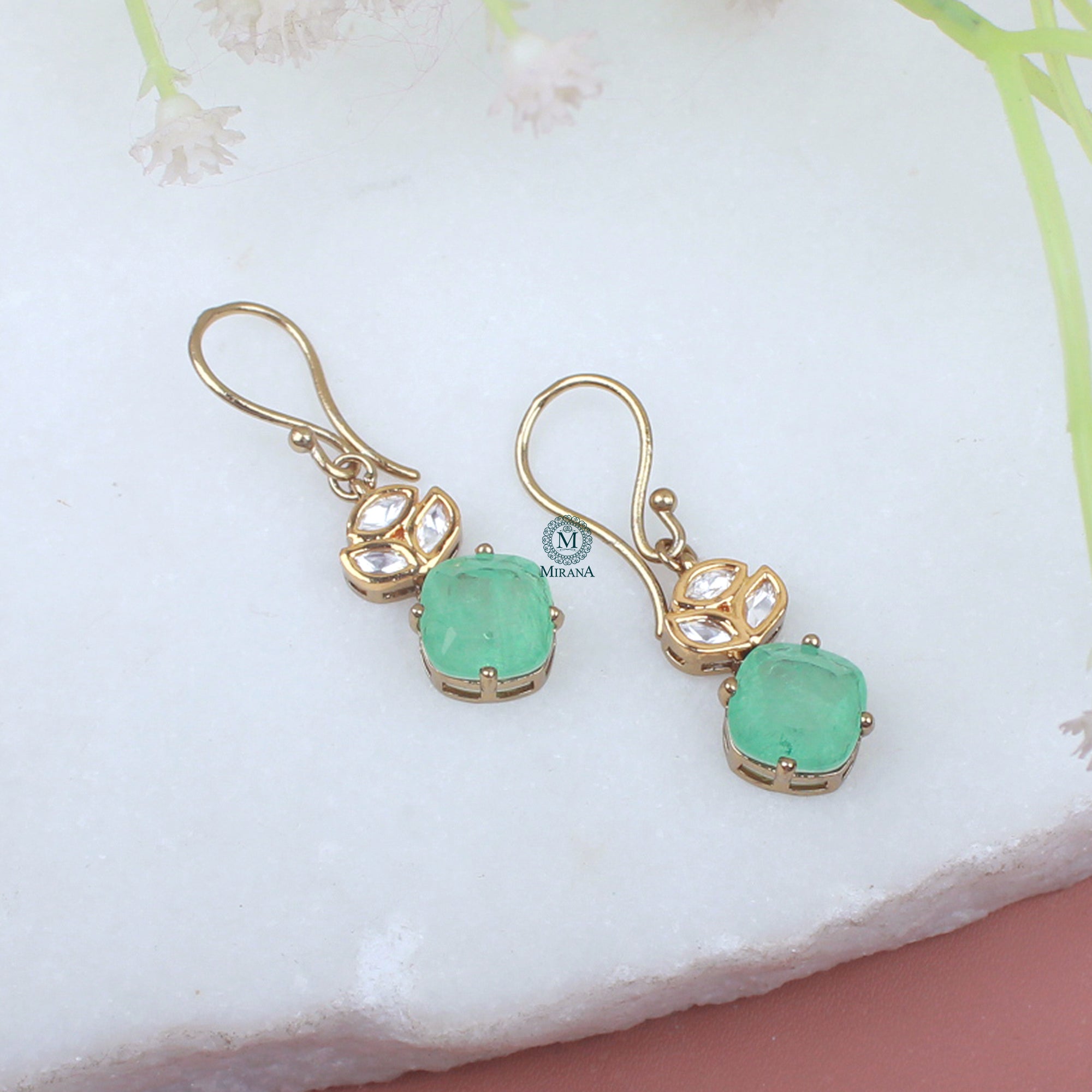 Tushi Polki Designer Earrings