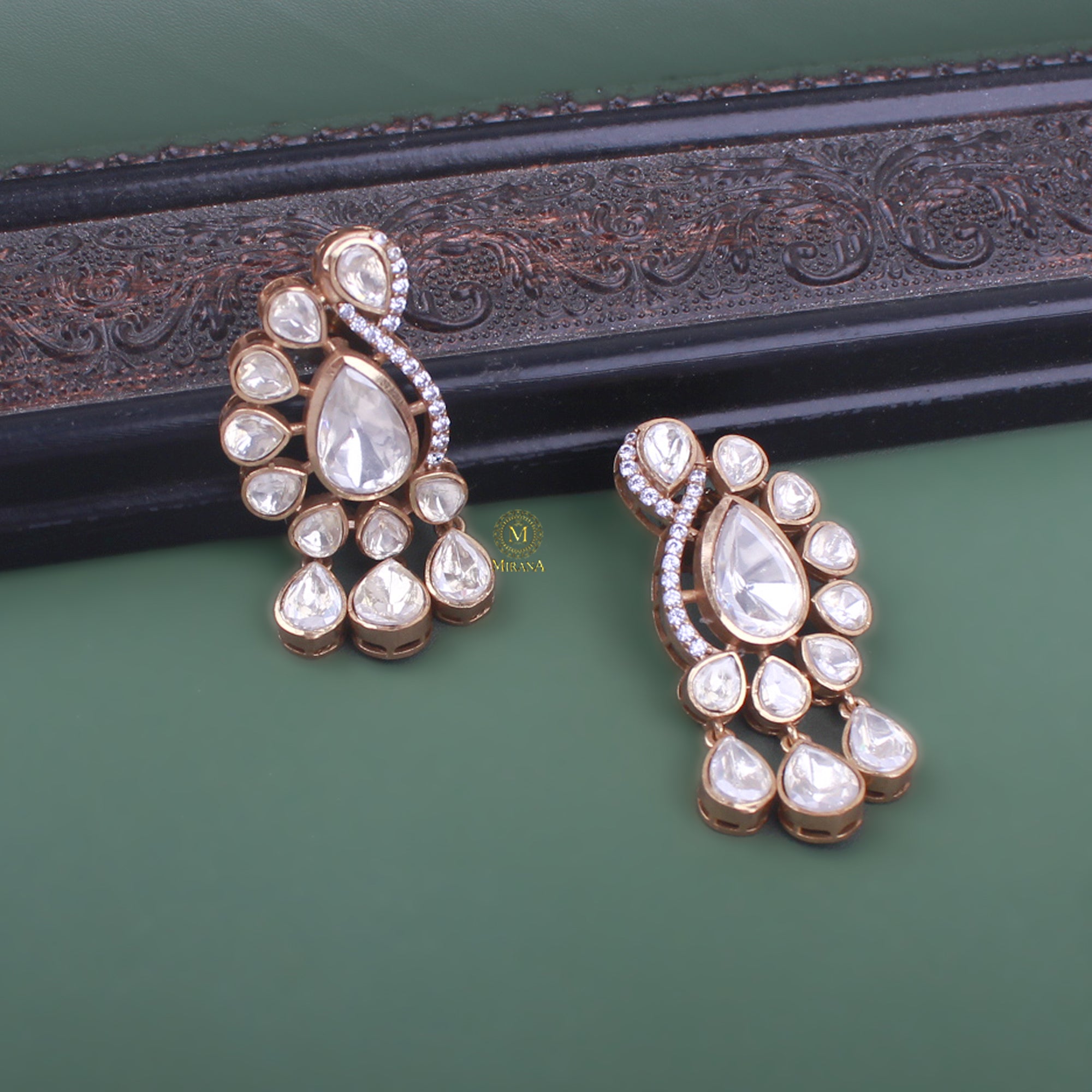 Dishi Moissanite Designer Earrings