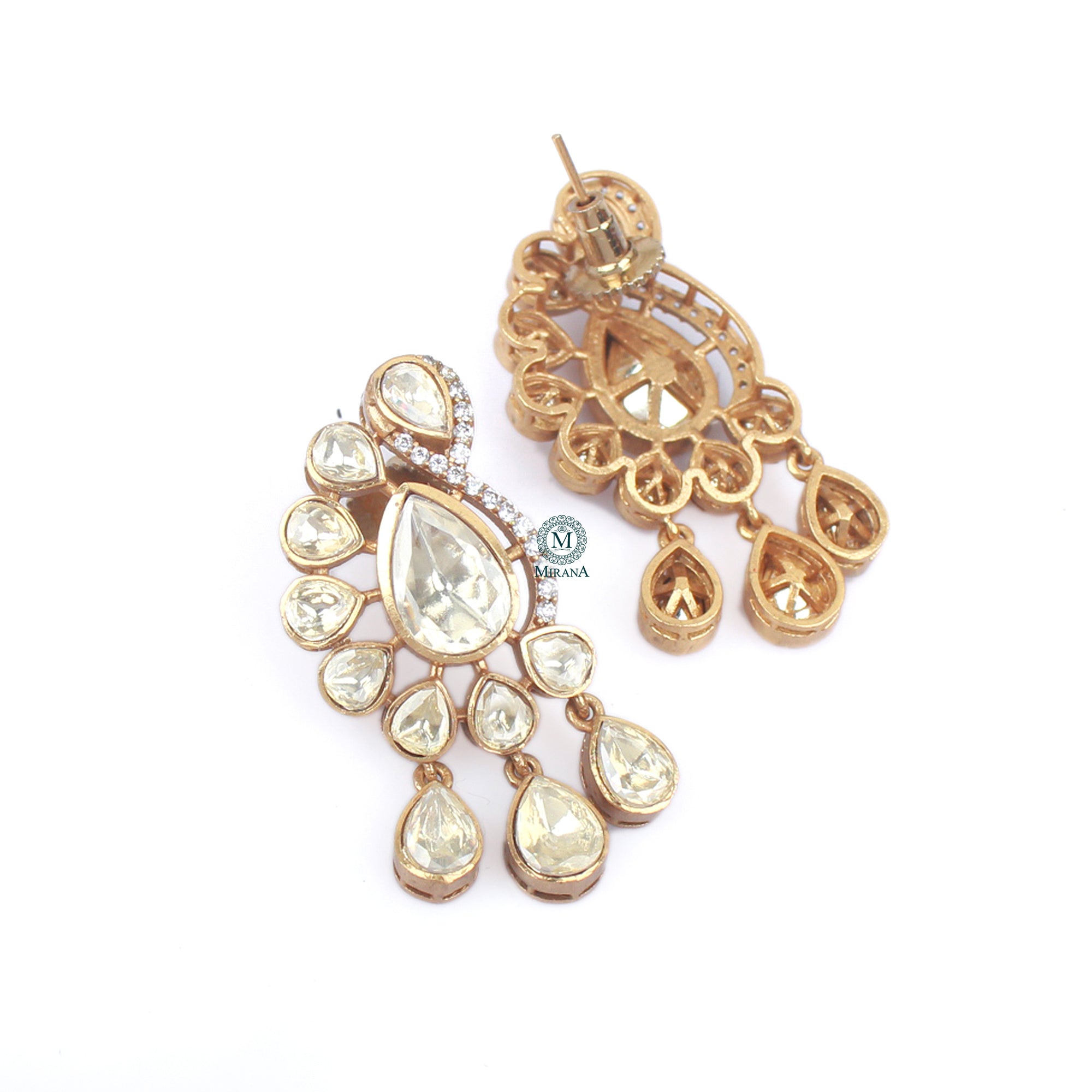 Dishi Moissanite Designer Earrings
