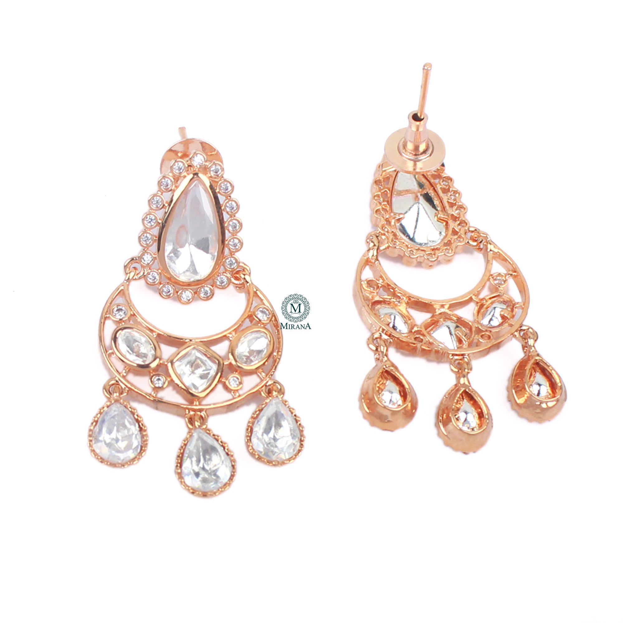 Inaya Polki Designer Earrings