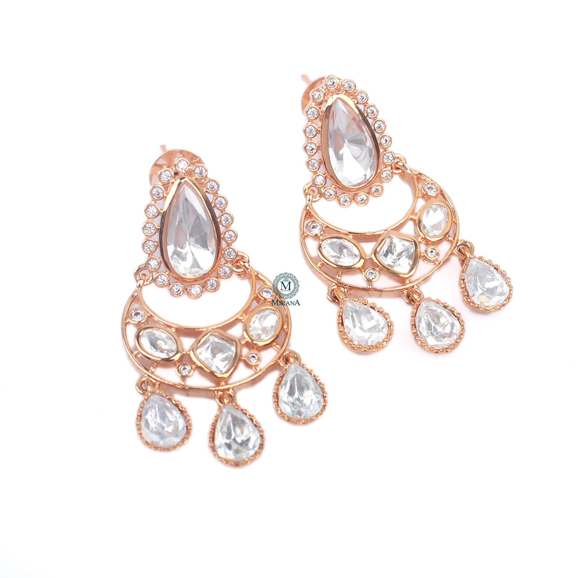 Inaya Polki Designer Earrings