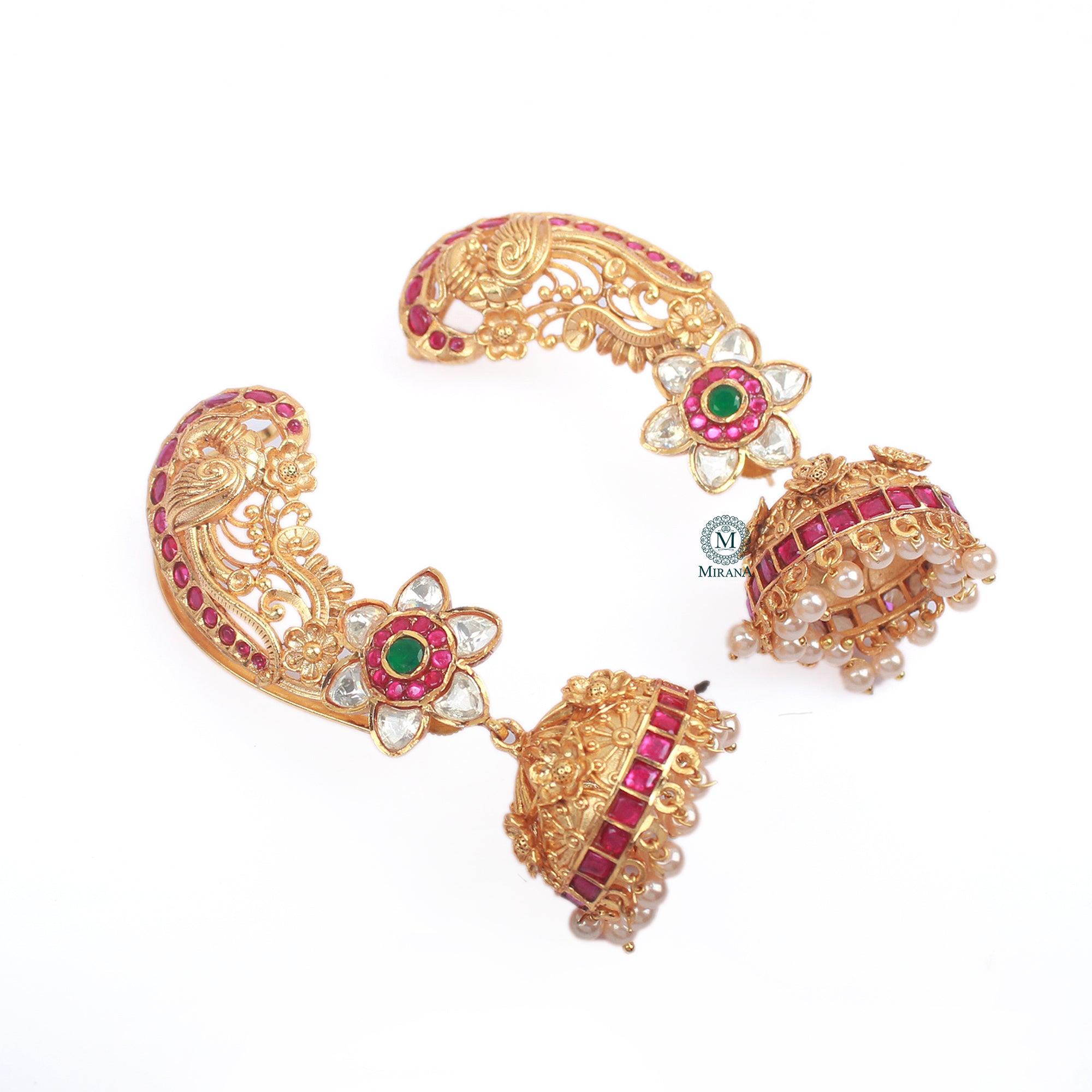Mayurika Antique Designer Jhumka