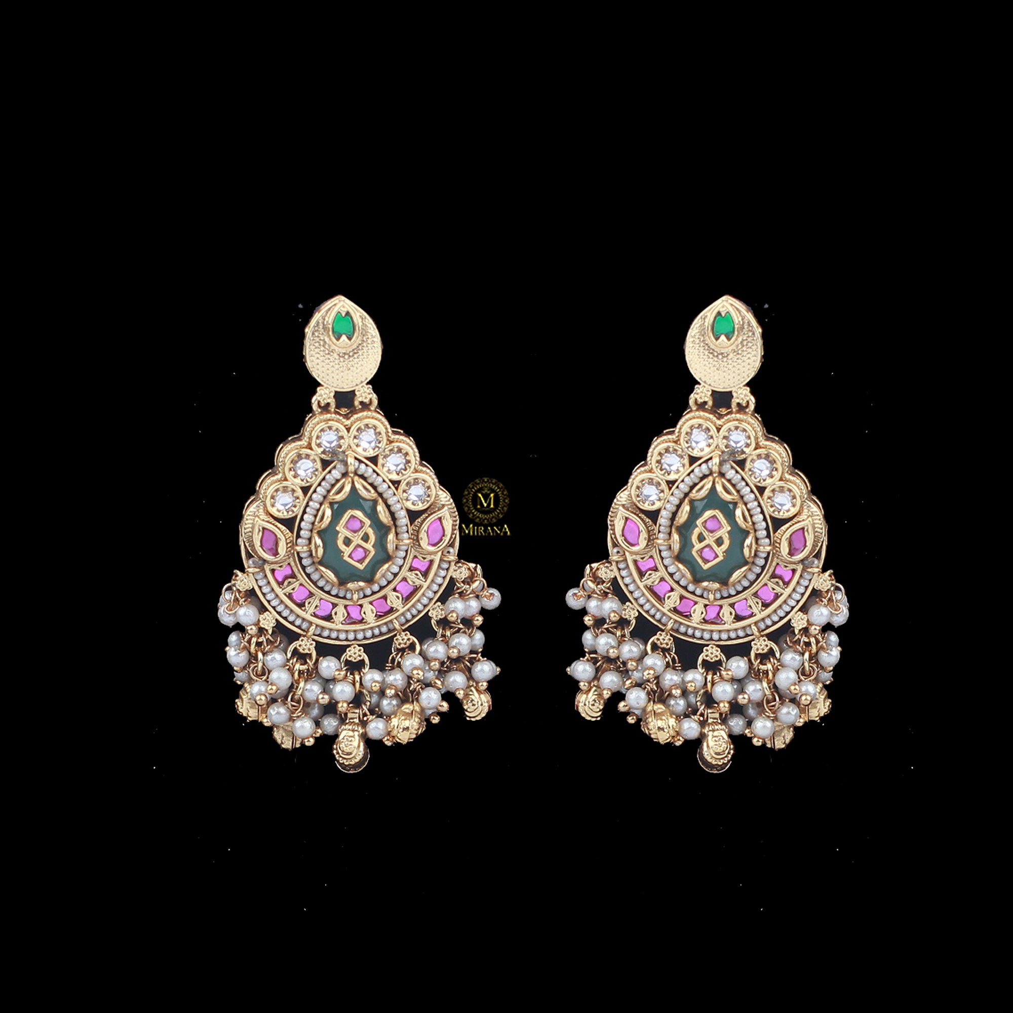 Kiashi Antique Designer Earrings