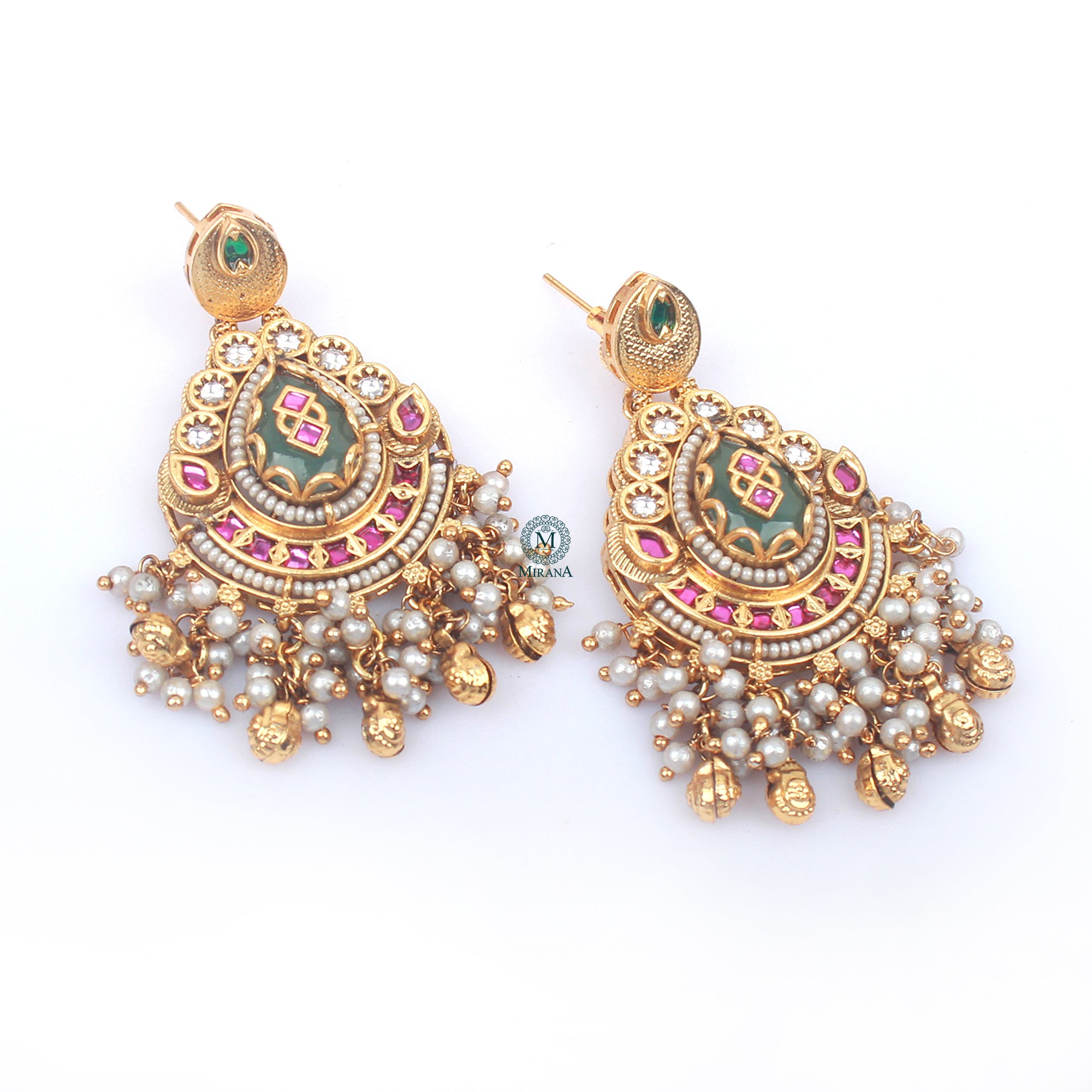 Kiashi Antique Designer Earrings