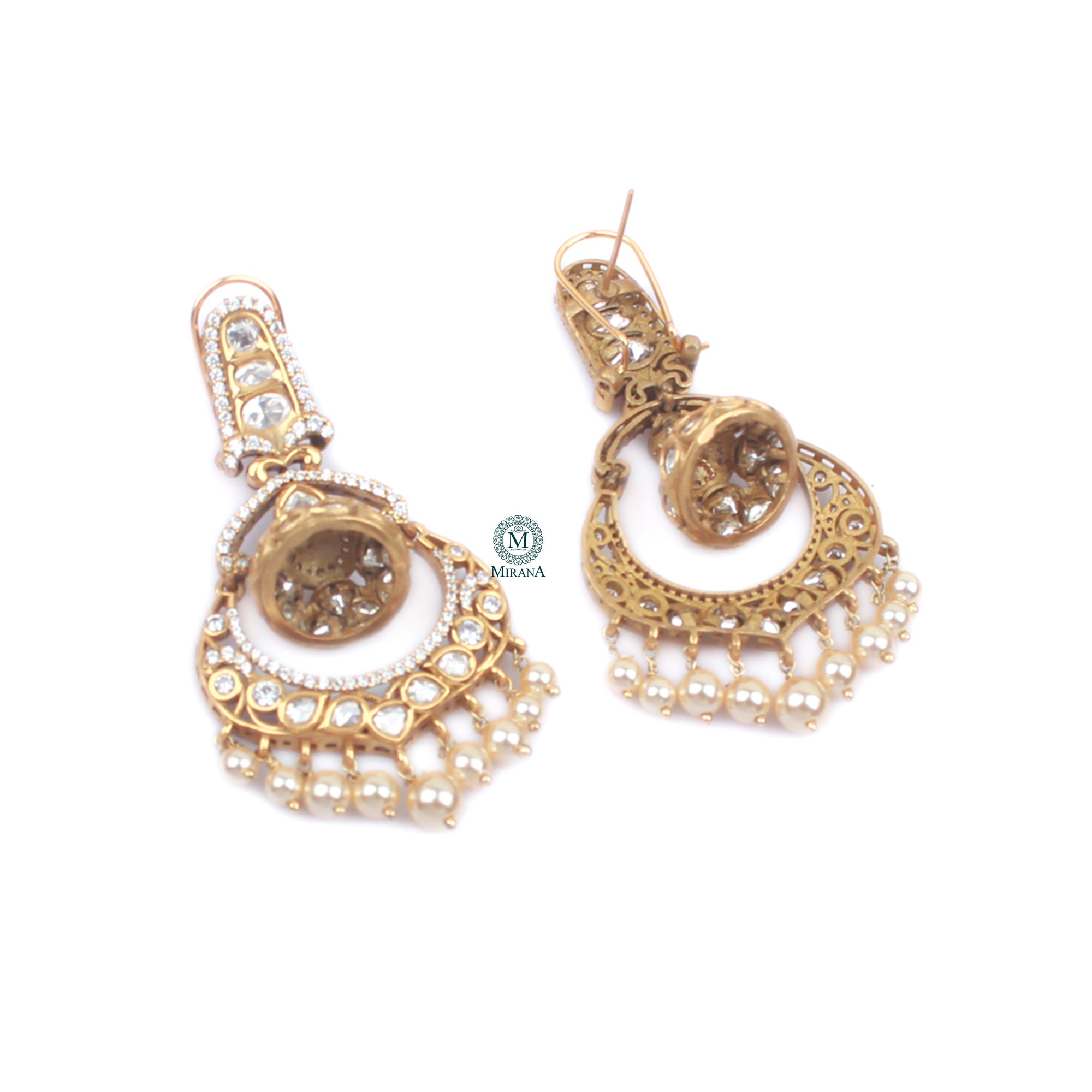 Ishvi Polki Designer Earrings