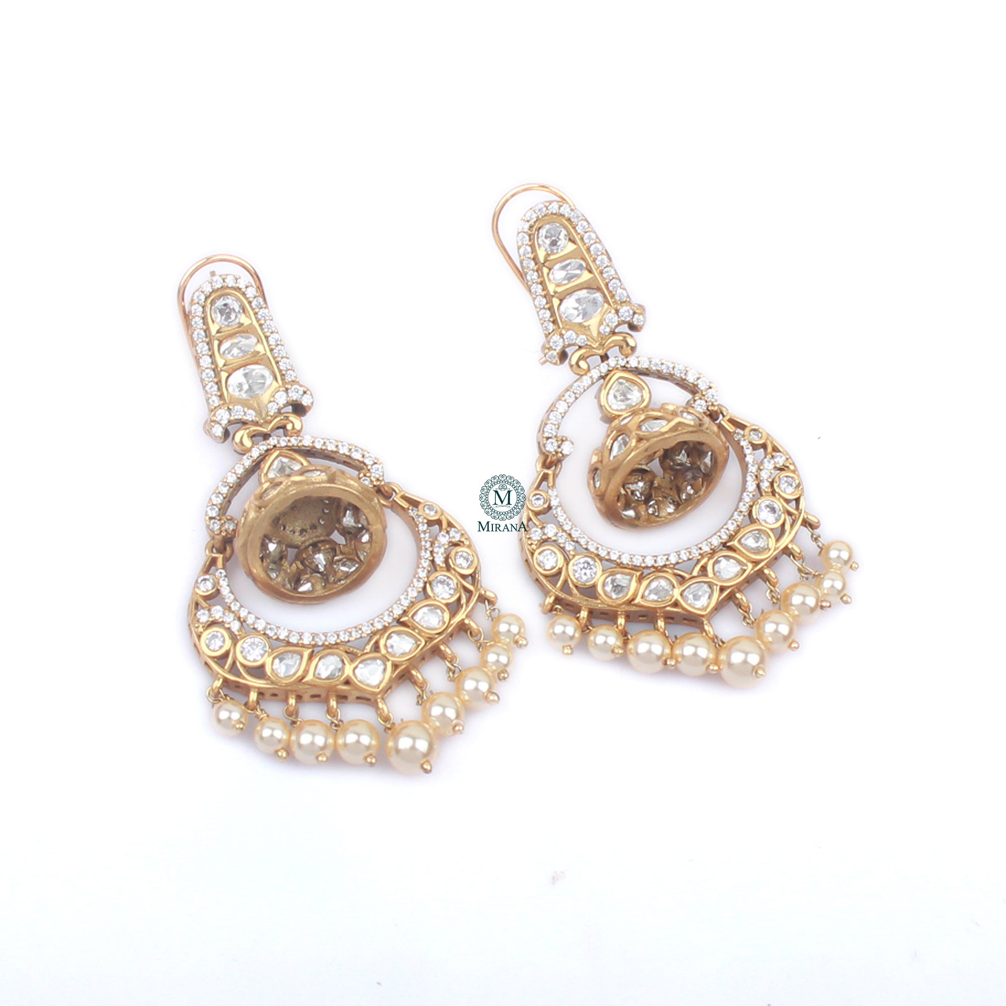 Ishvi Polki Designer Earrings