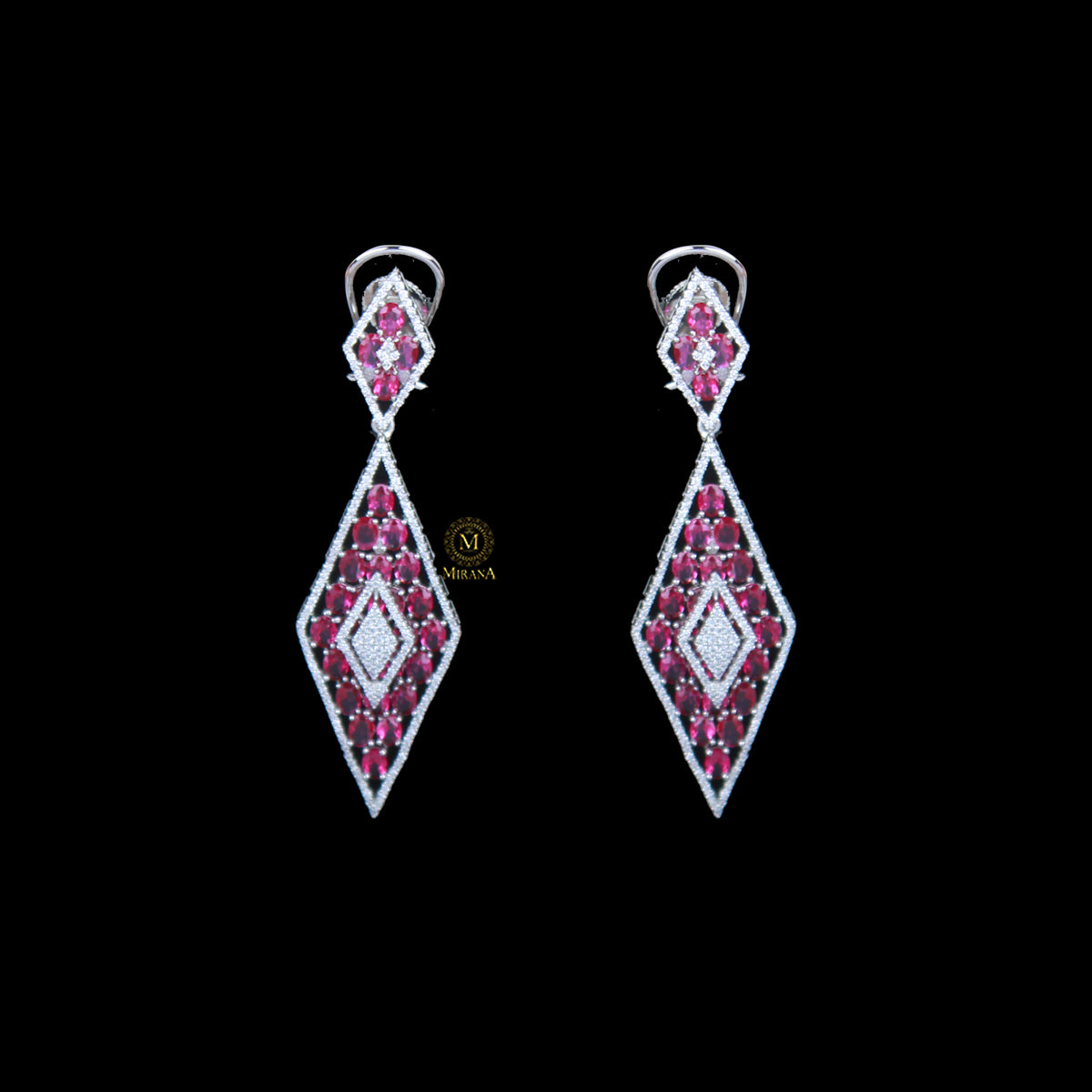 Ryna CZ Designer Earrings