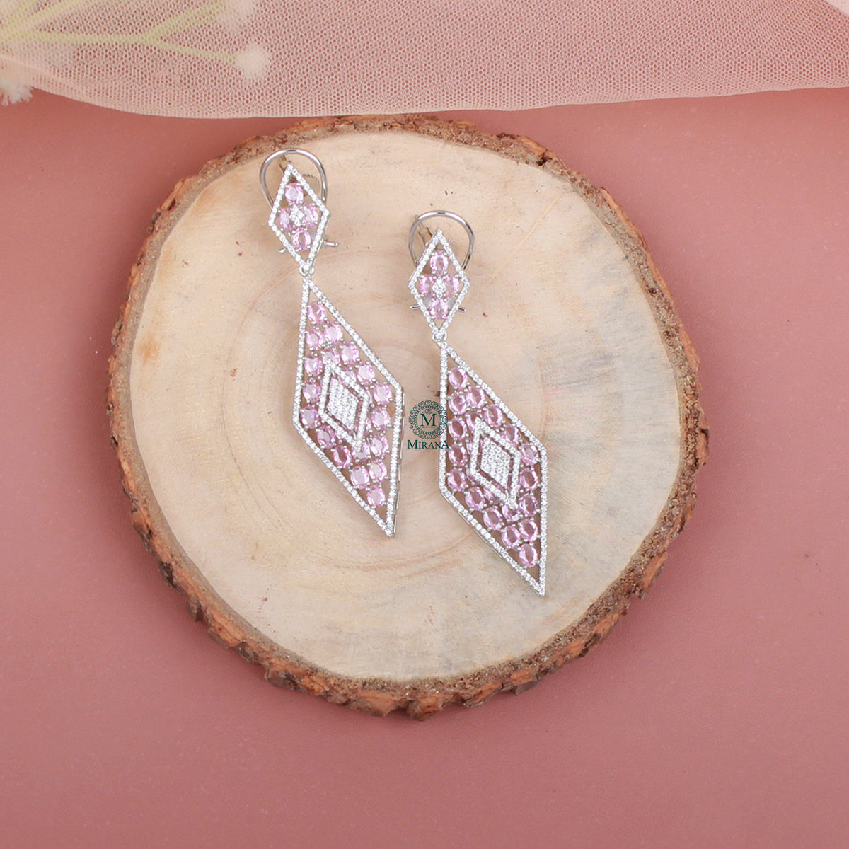 Ryna CZ Designer Earrings