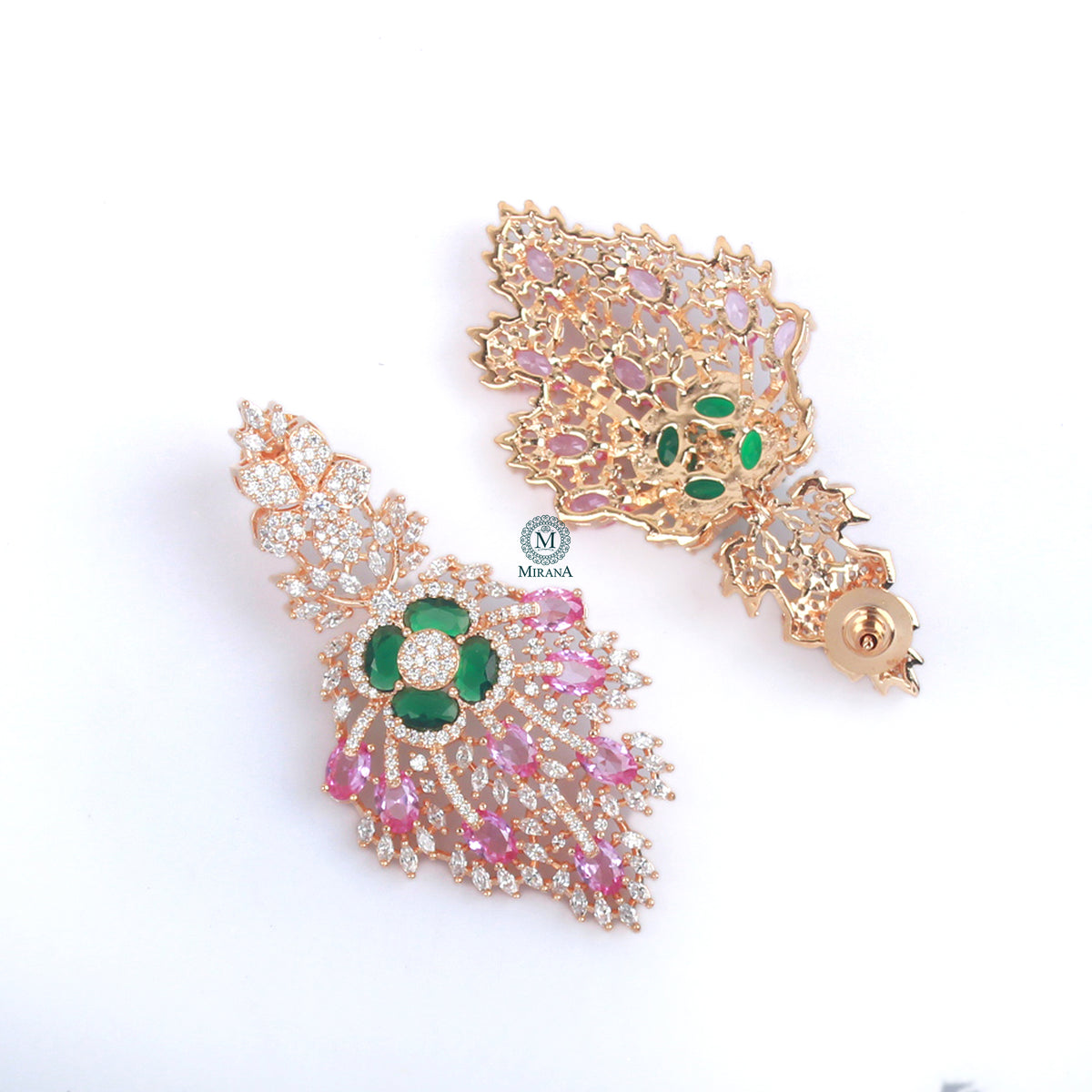 Yoshi Fusion CZ Designer Earrings