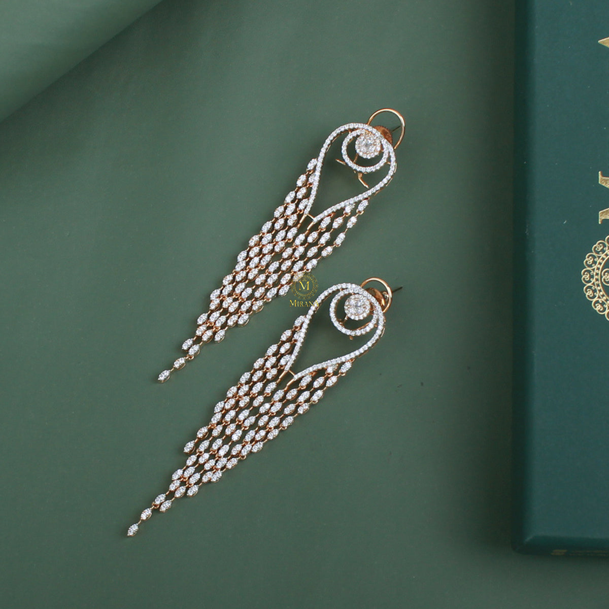 Aria CZ Designer Earrings