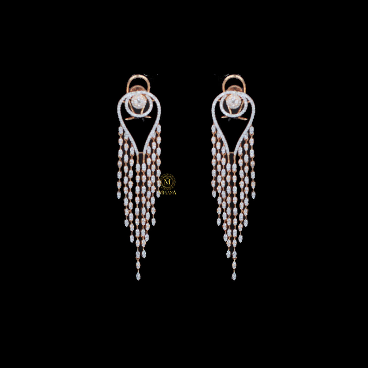 Aria CZ Designer Earrings