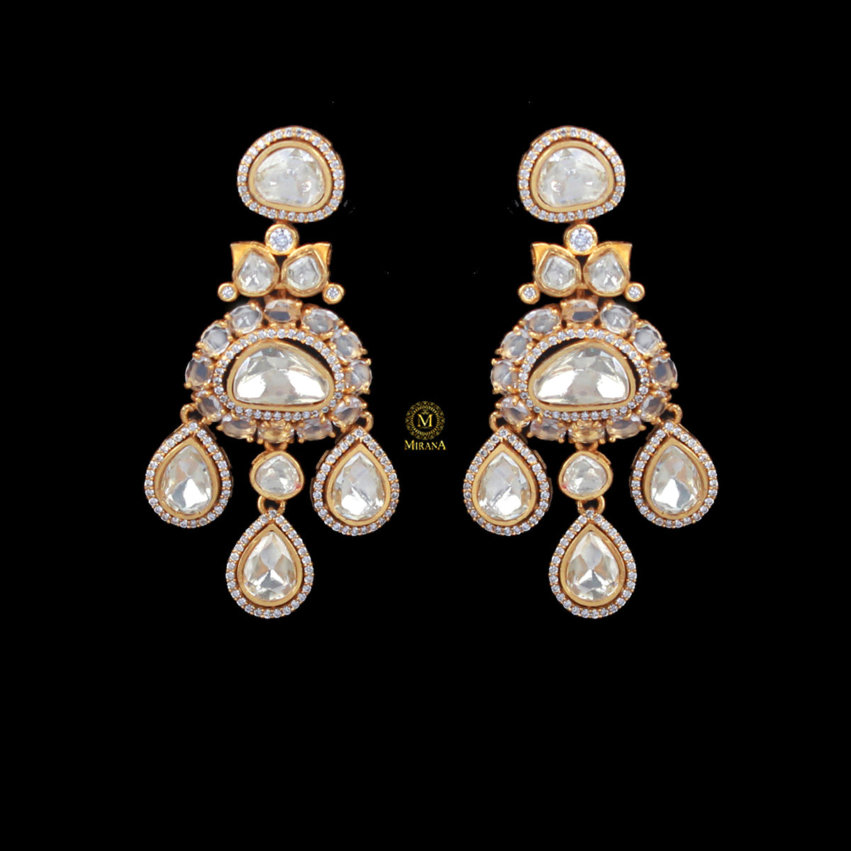 Yashi Moissanite Designer Earrings