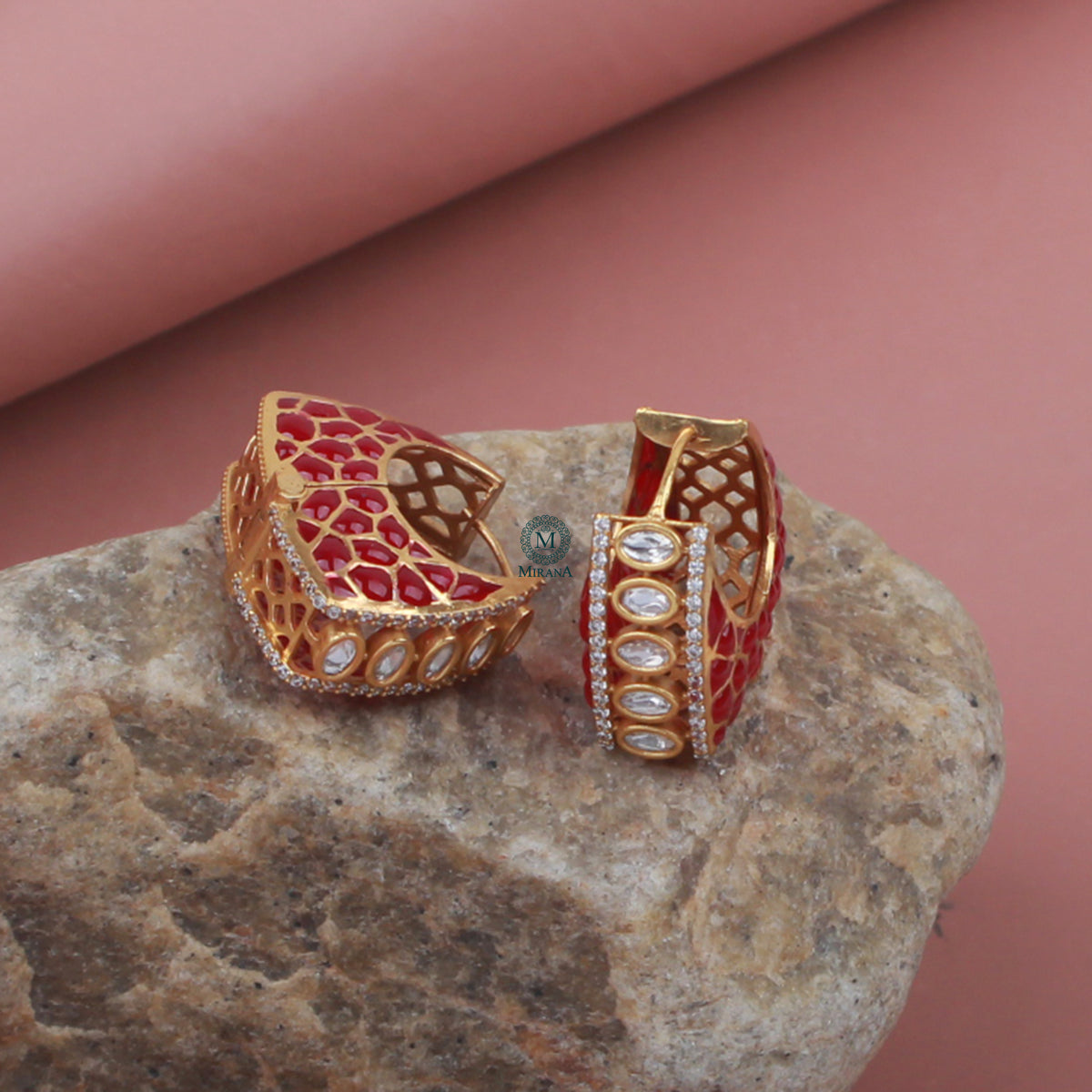 Prerna Moissanite Designer Earrings