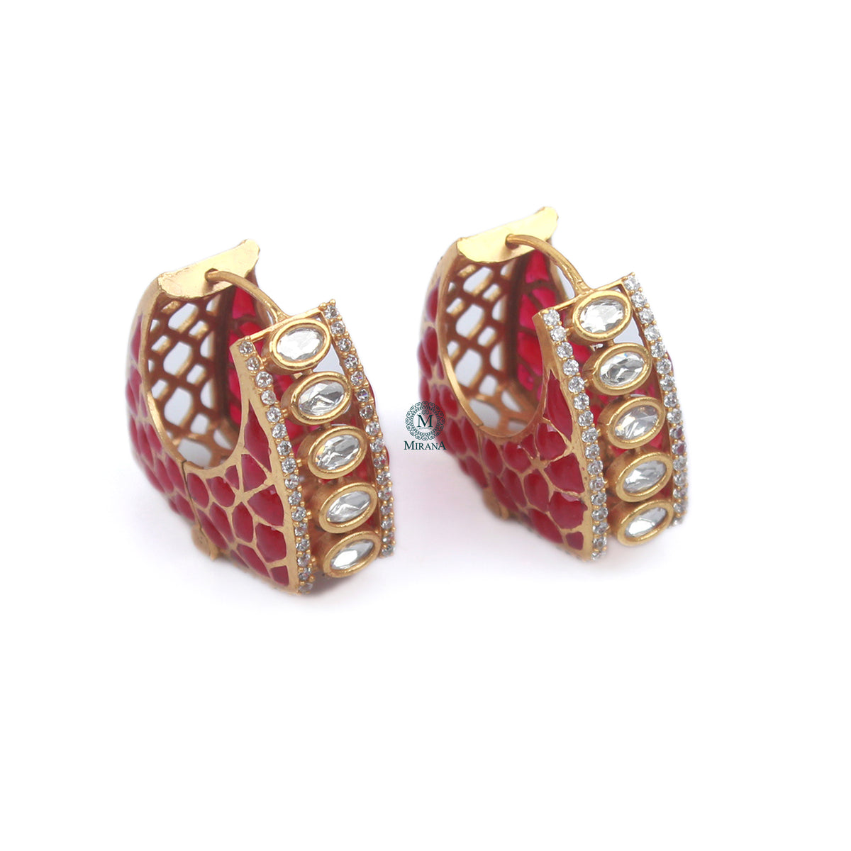 Prerna Moissanite Designer Earrings
