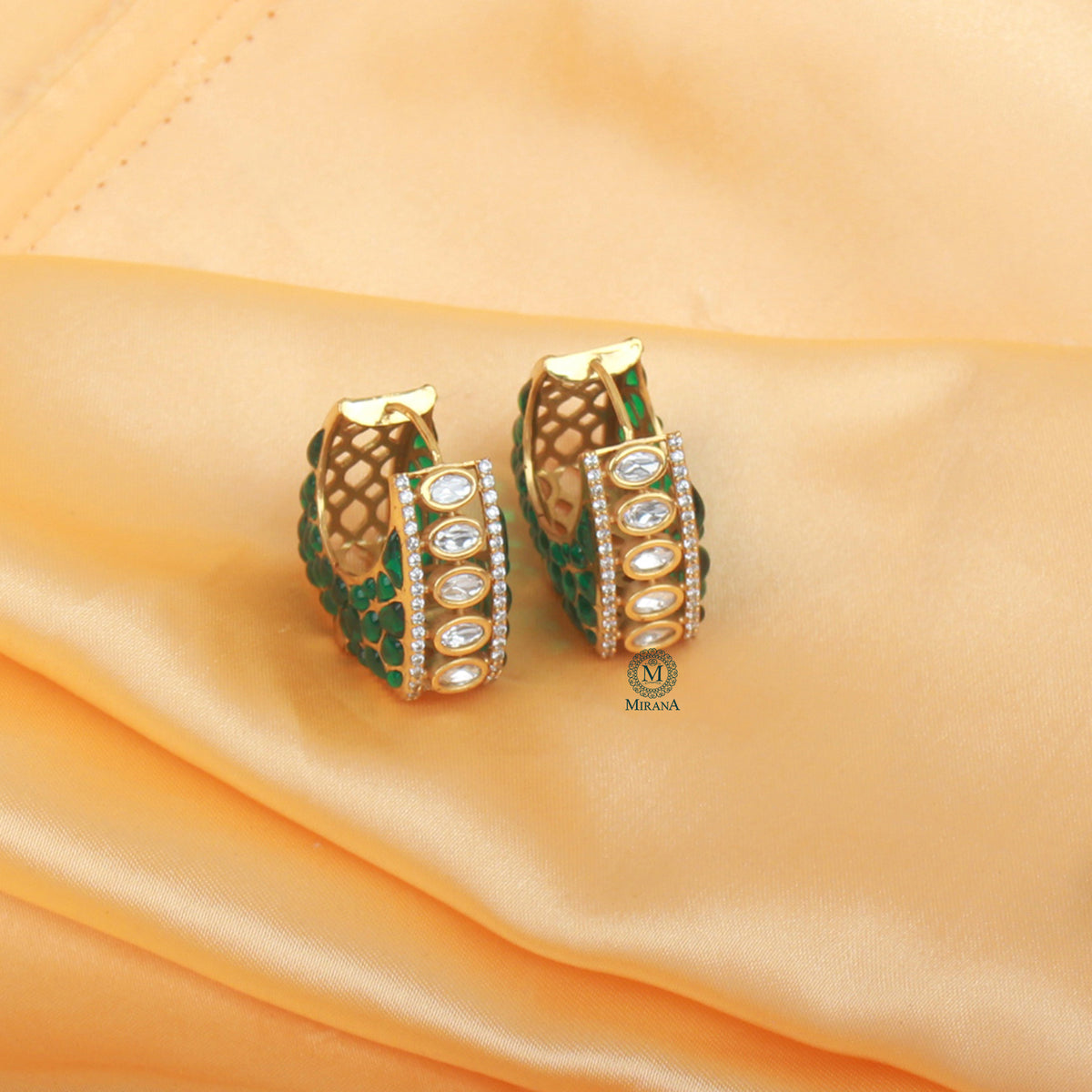 Prerna Moissanite Designer Earrings