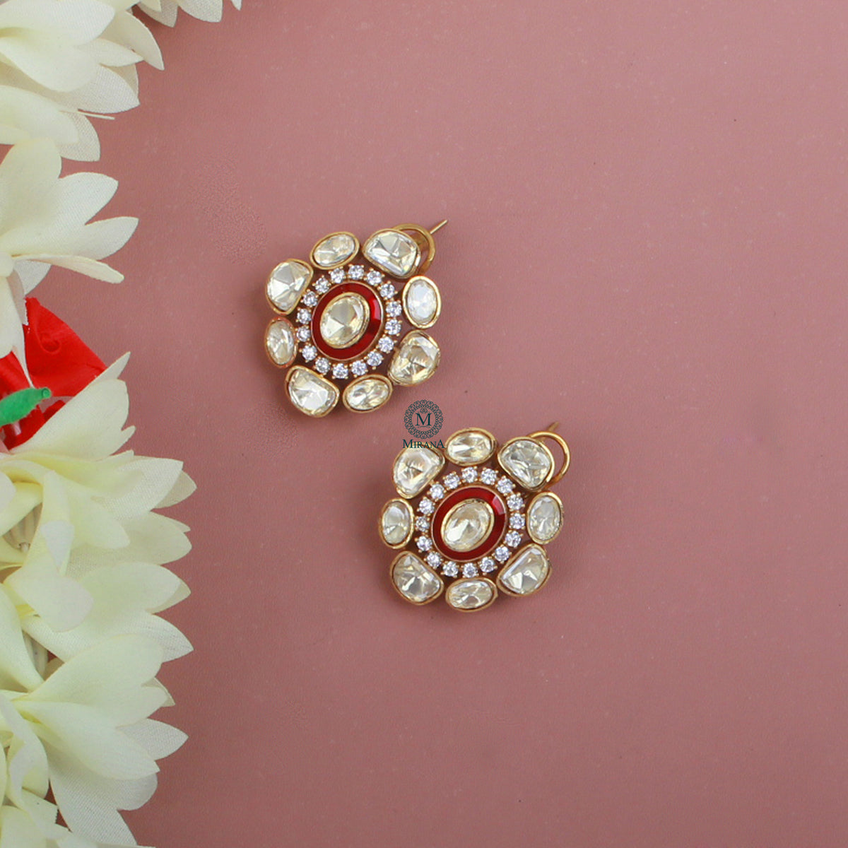 Uma Moissanite Designer Studs