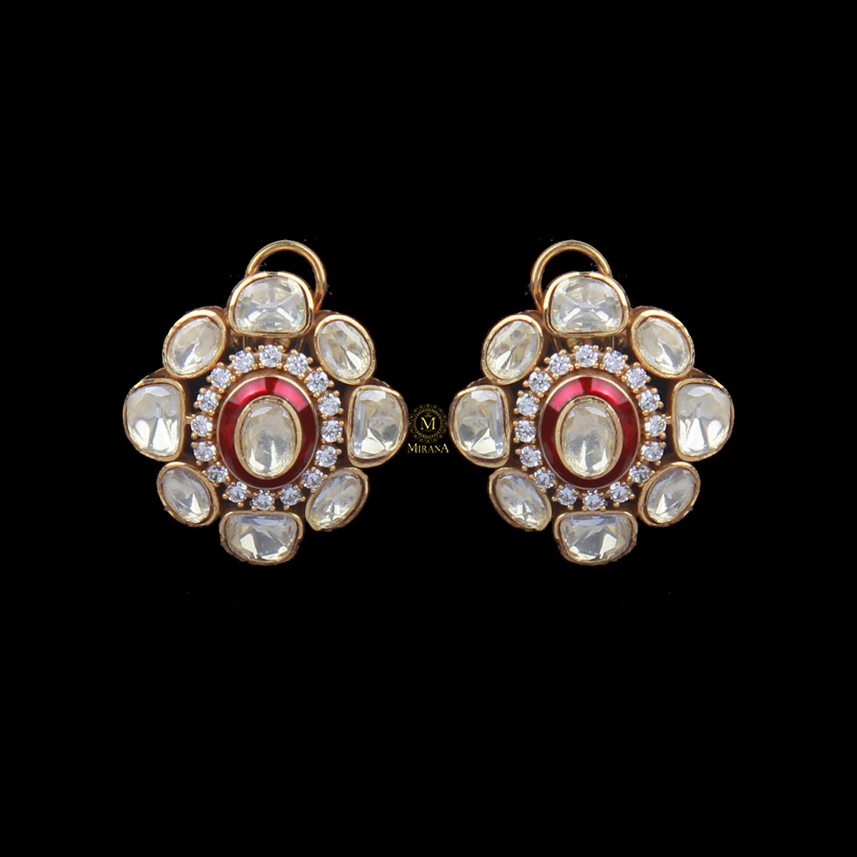 Uma Moissanite Designer Studs