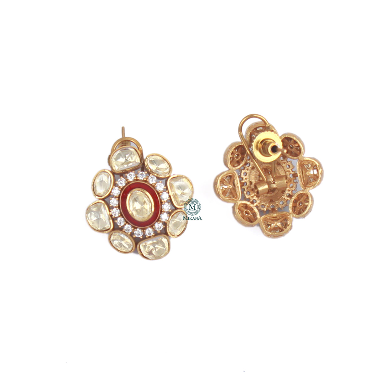 Uma Moissanite Designer Studs