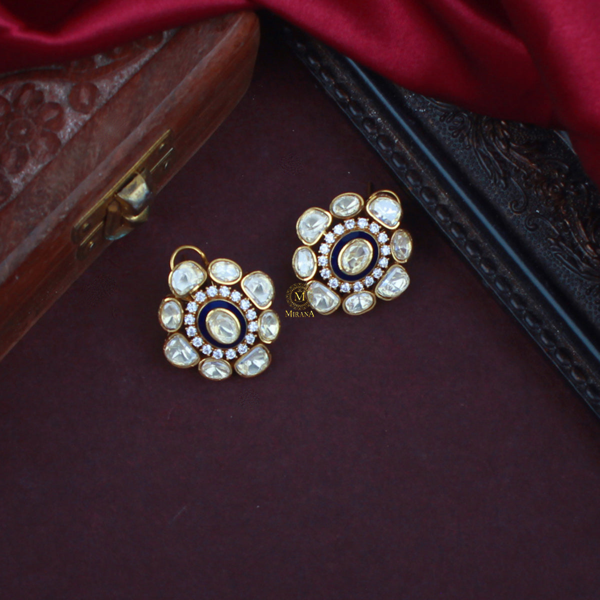 Uma Moissanite Designer Studs