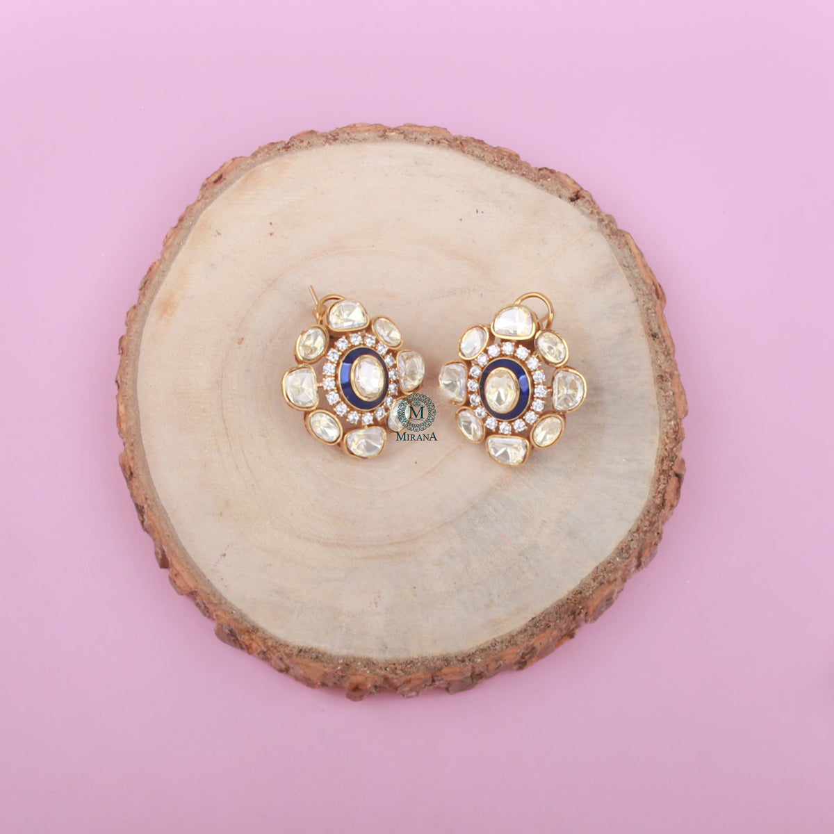 Uma Moissanite Designer Studs