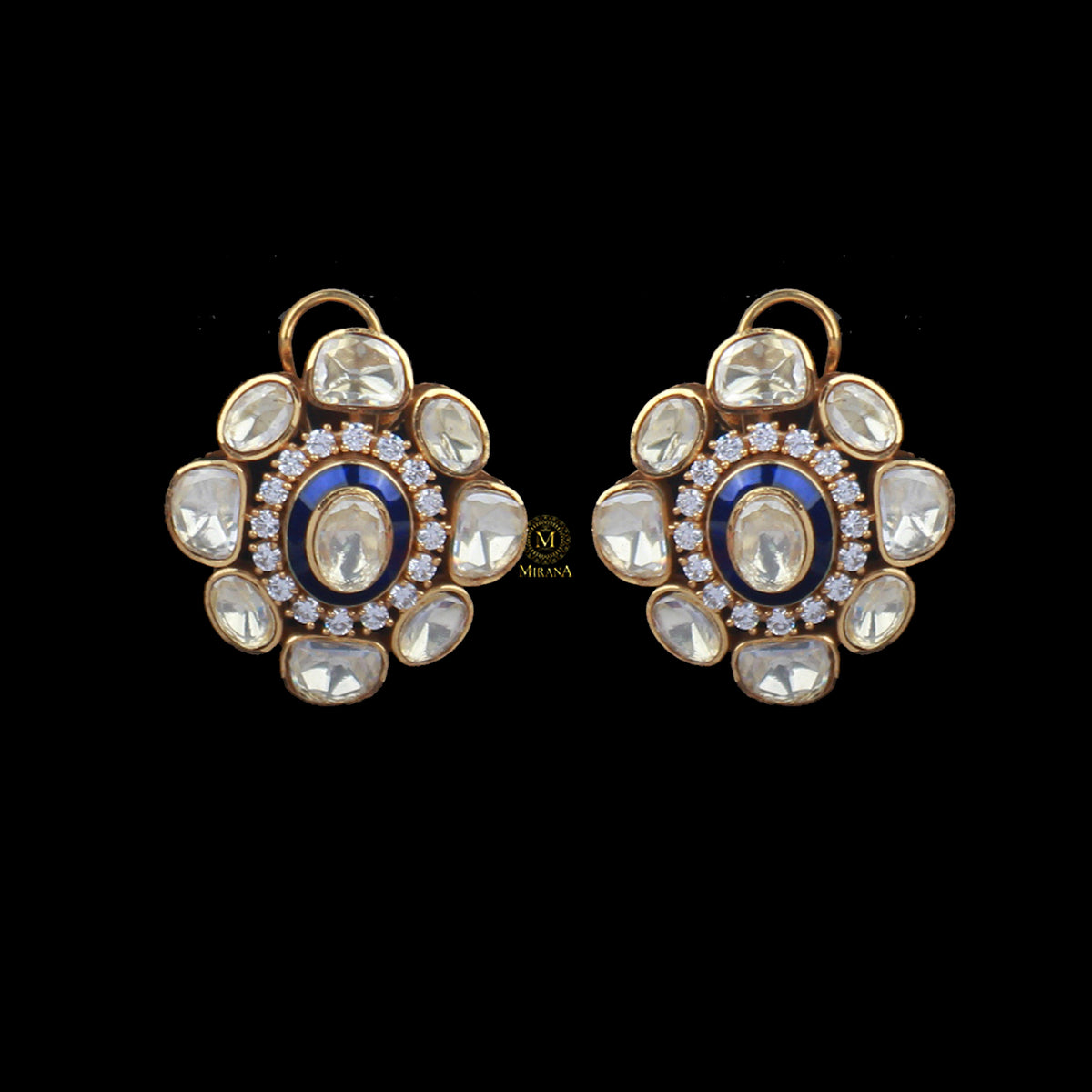 Uma Moissanite Designer Studs