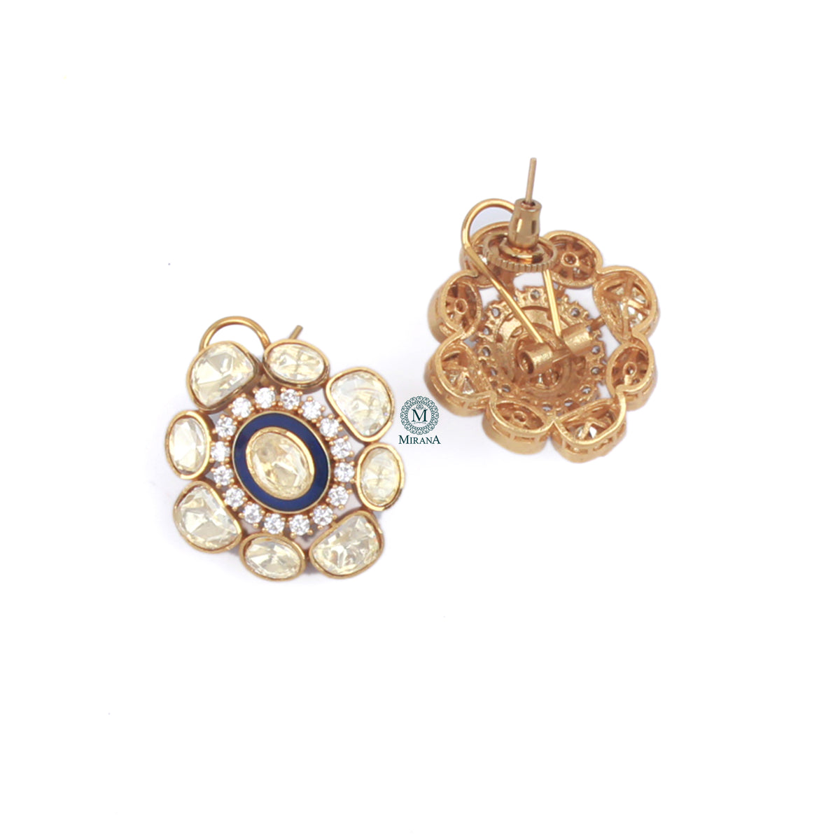 Uma Moissanite Designer Studs