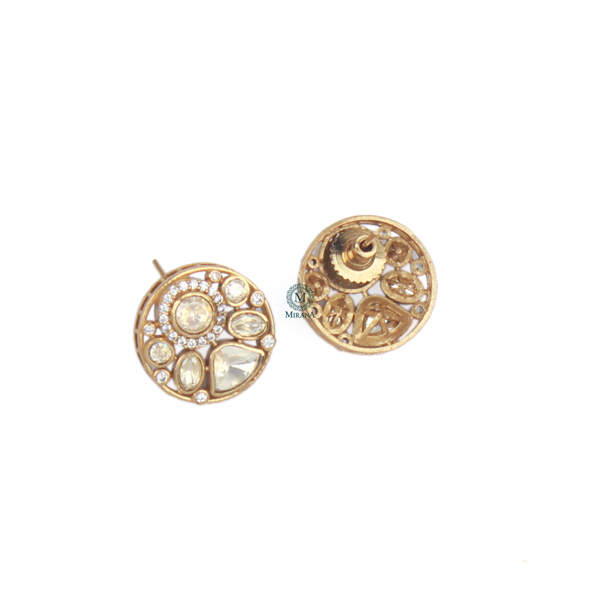 Mehak Moissanite Designer Studs