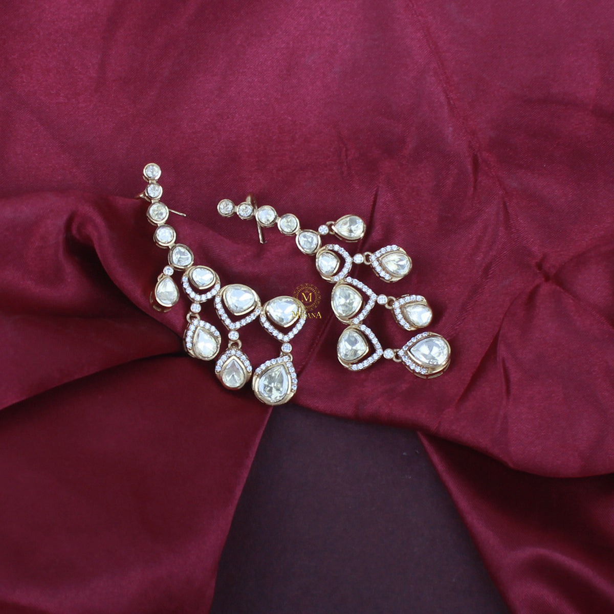 Mishika Moissanite Designer Earcuffs