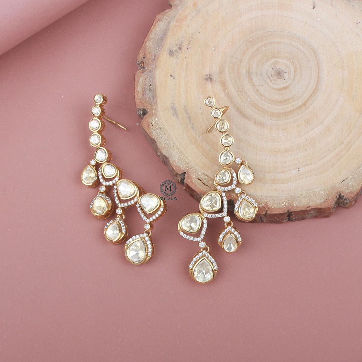 Mishika Moissanite Designer Earcuffs