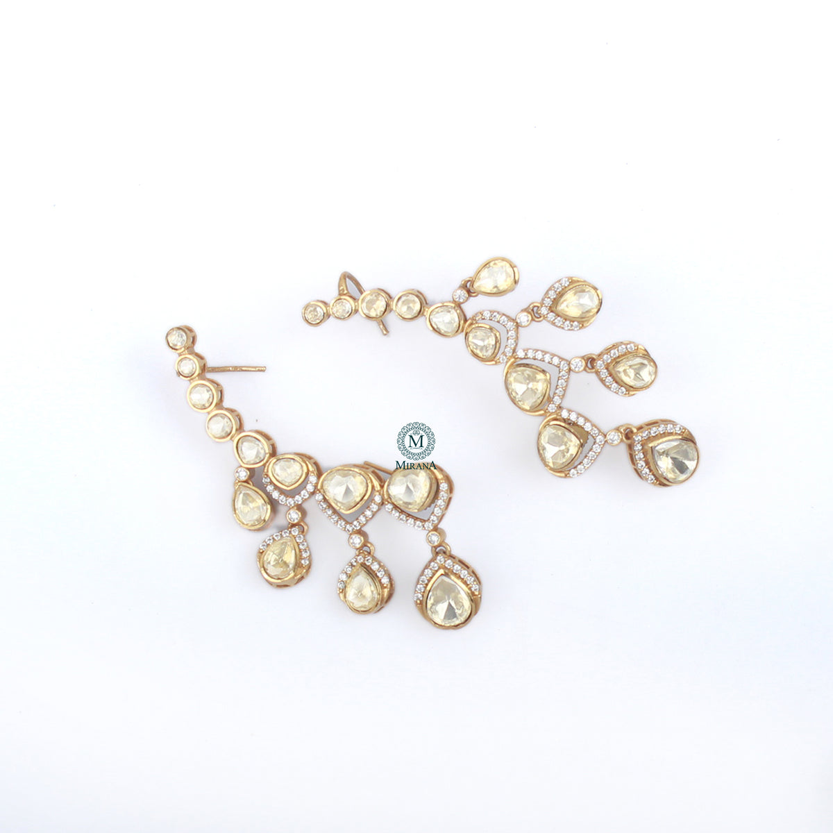 Mishika Moissanite Designer Earcuffs