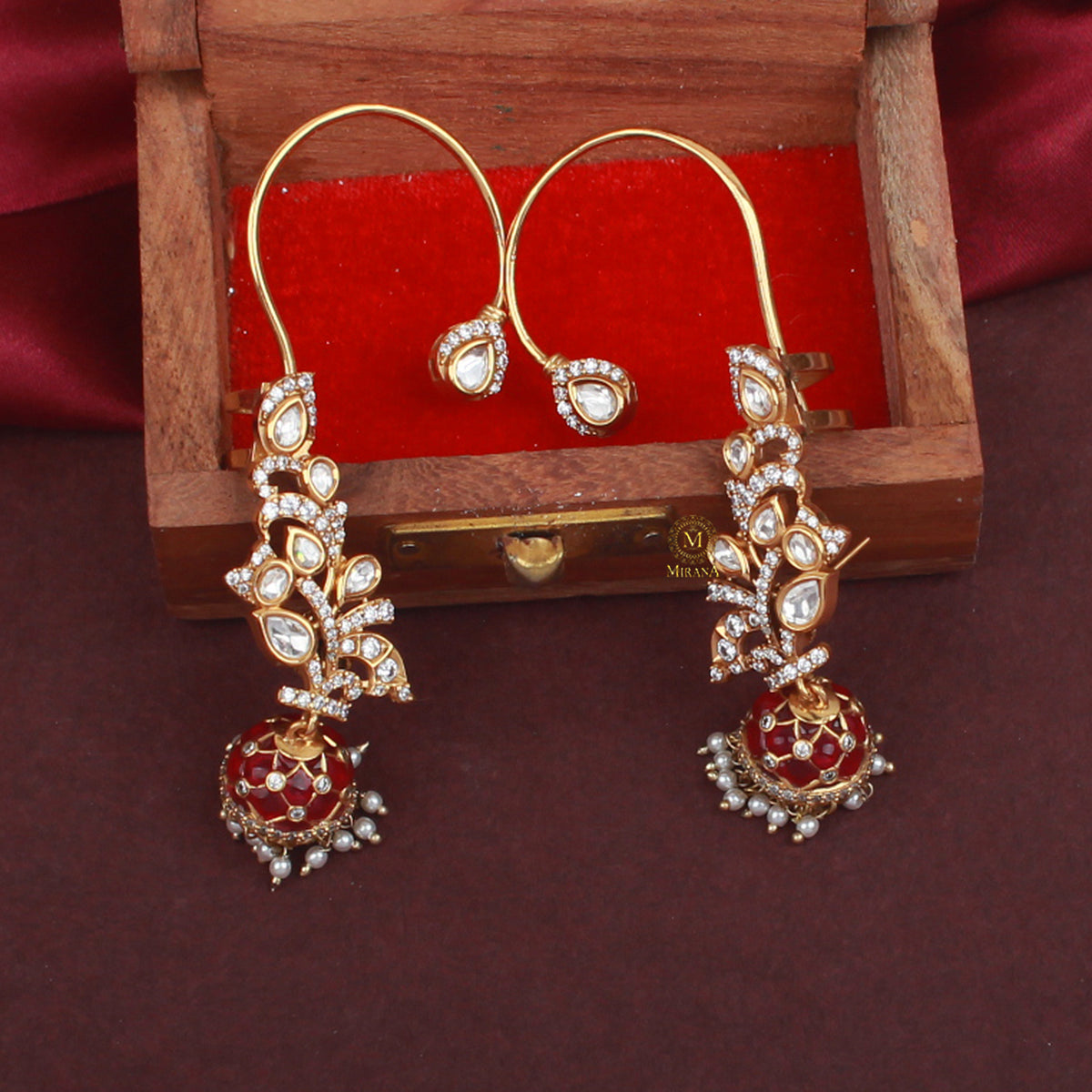 Vidhi Polki Designer Earcuffs