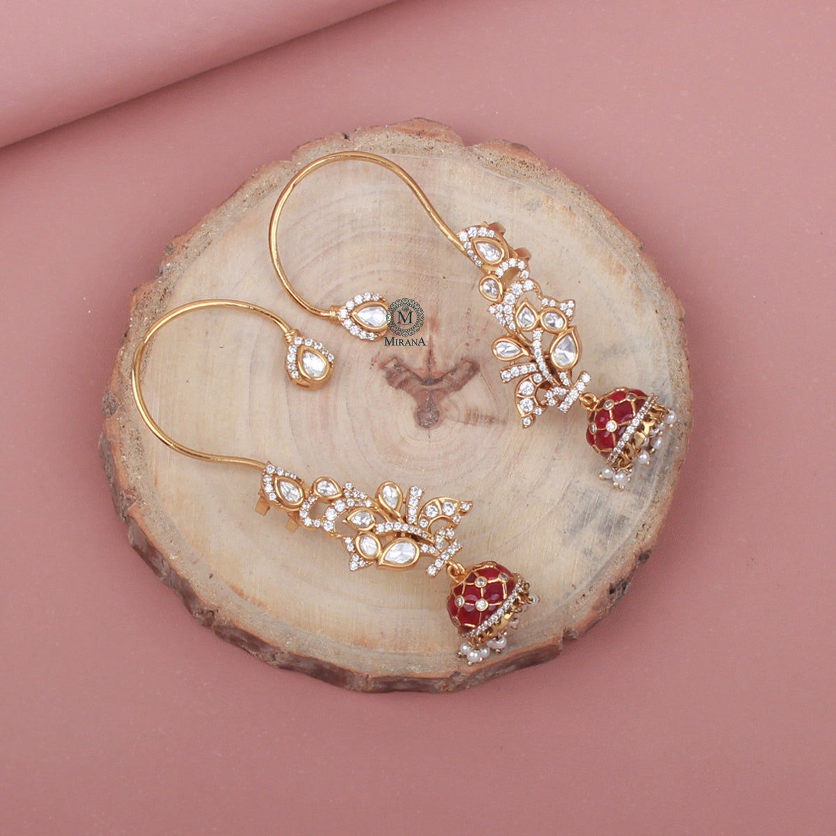 Vidhi Polki Designer Earcuffs
