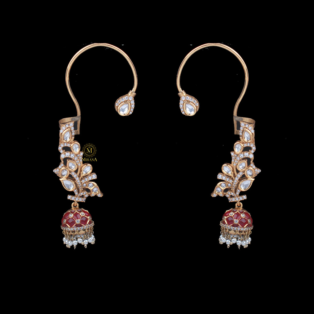 Vidhi Polki Designer Earcuffs