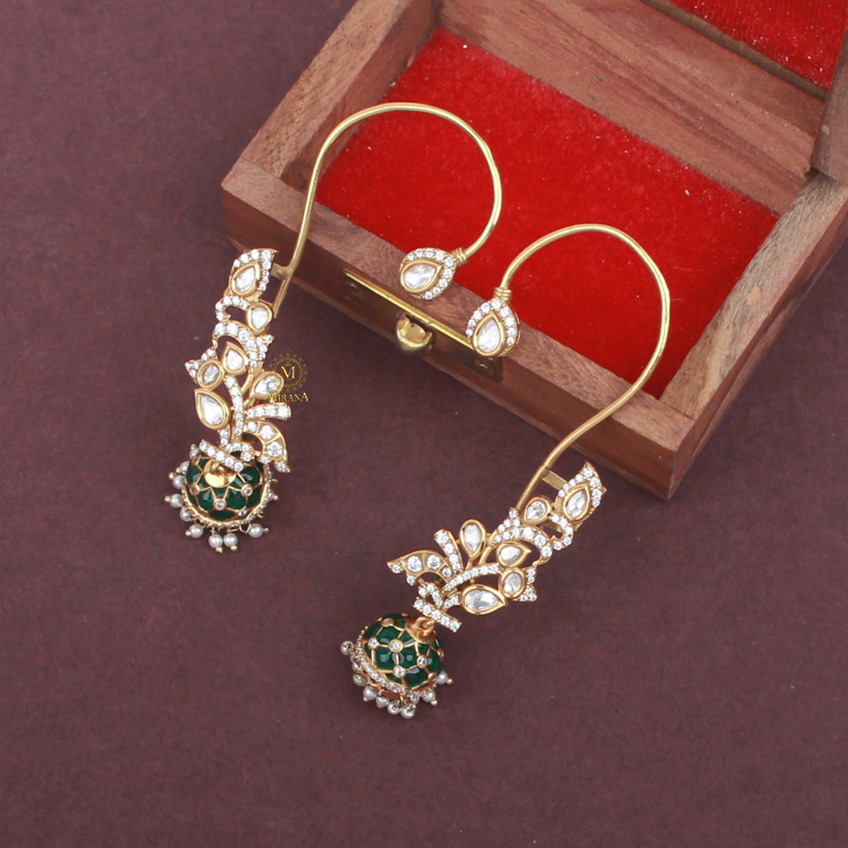 Vidhi Polki Designer Earcuffs