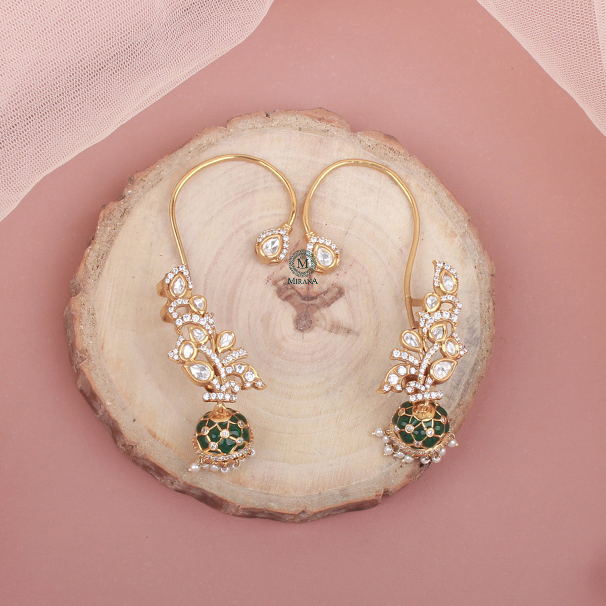 Vidhi Polki Designer Earcuffs