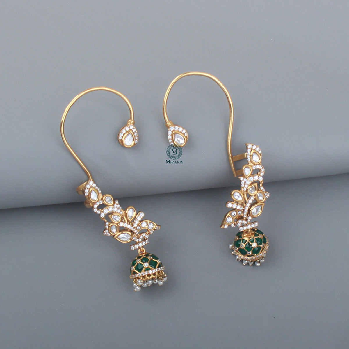 Vidhi Polki Designer Earcuffs