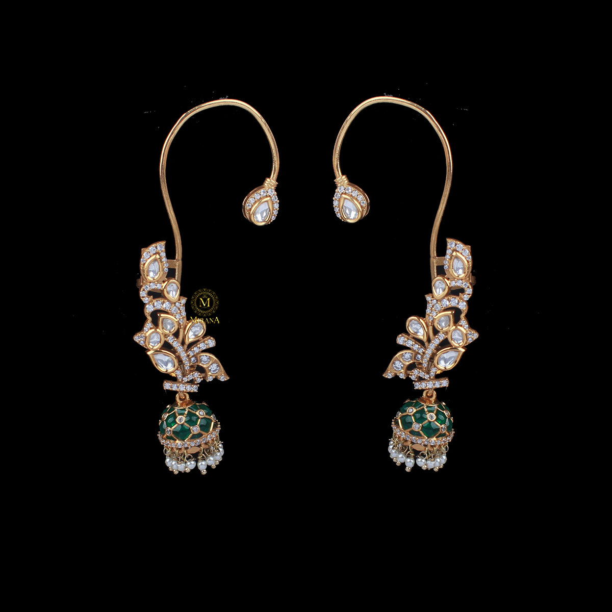 Vidhi Polki Designer Earcuffs